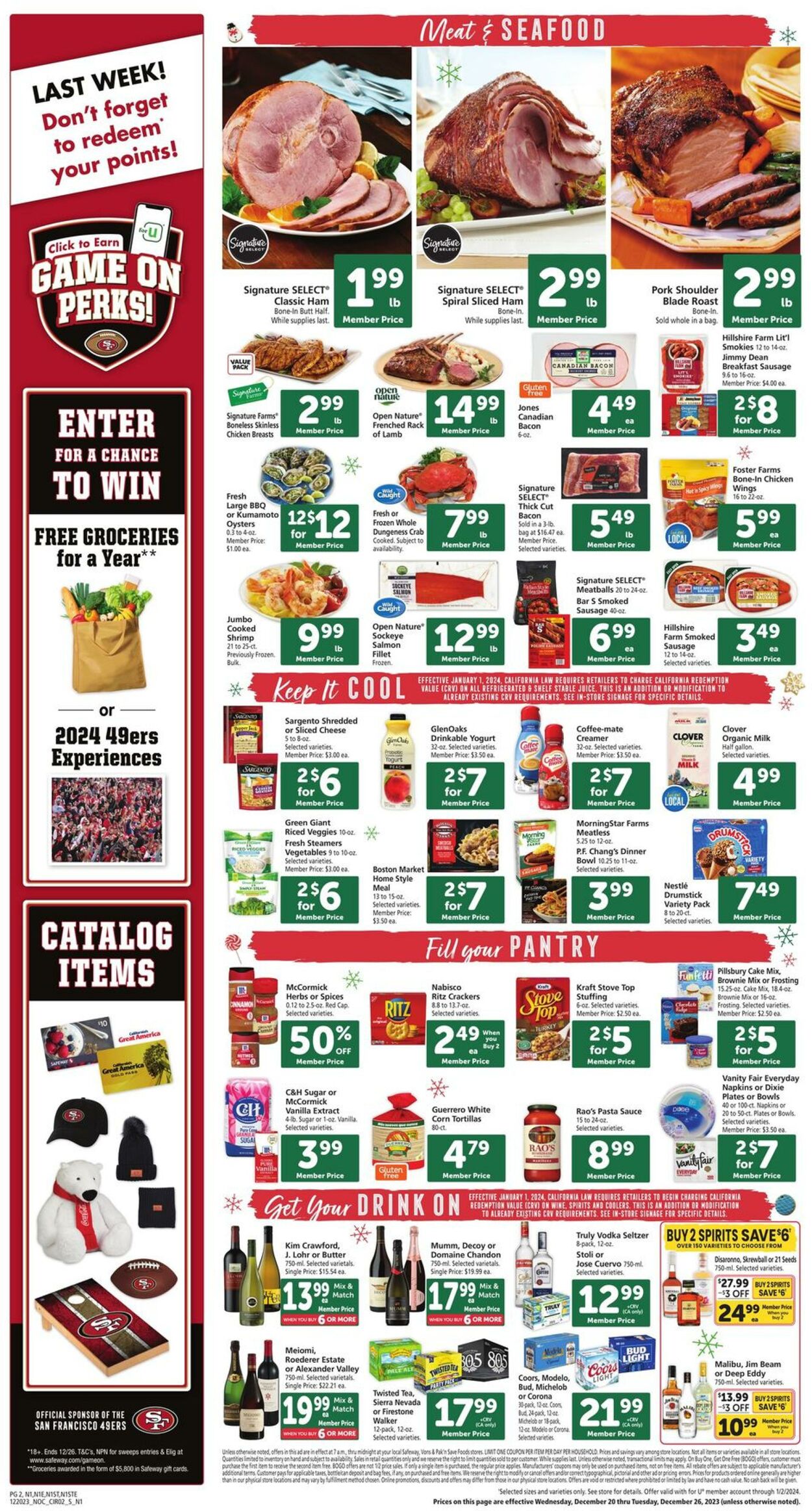 Catalogue Safeway from 12/20/2023