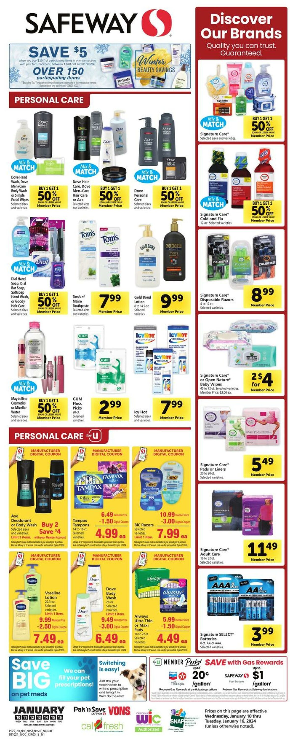 Catalogue Safeway from 01/10/2024