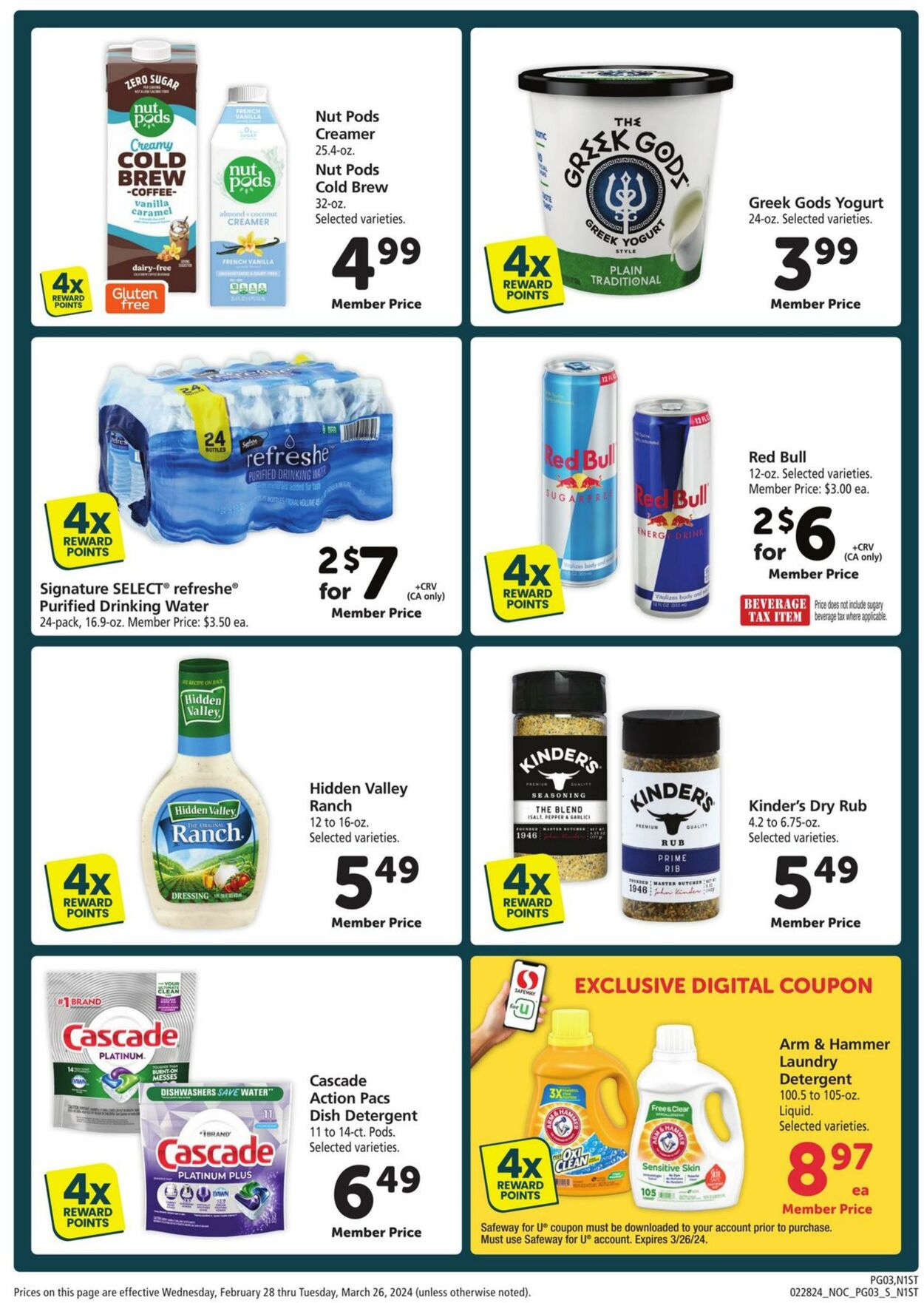 Catalogue Safeway from 02/28/2024