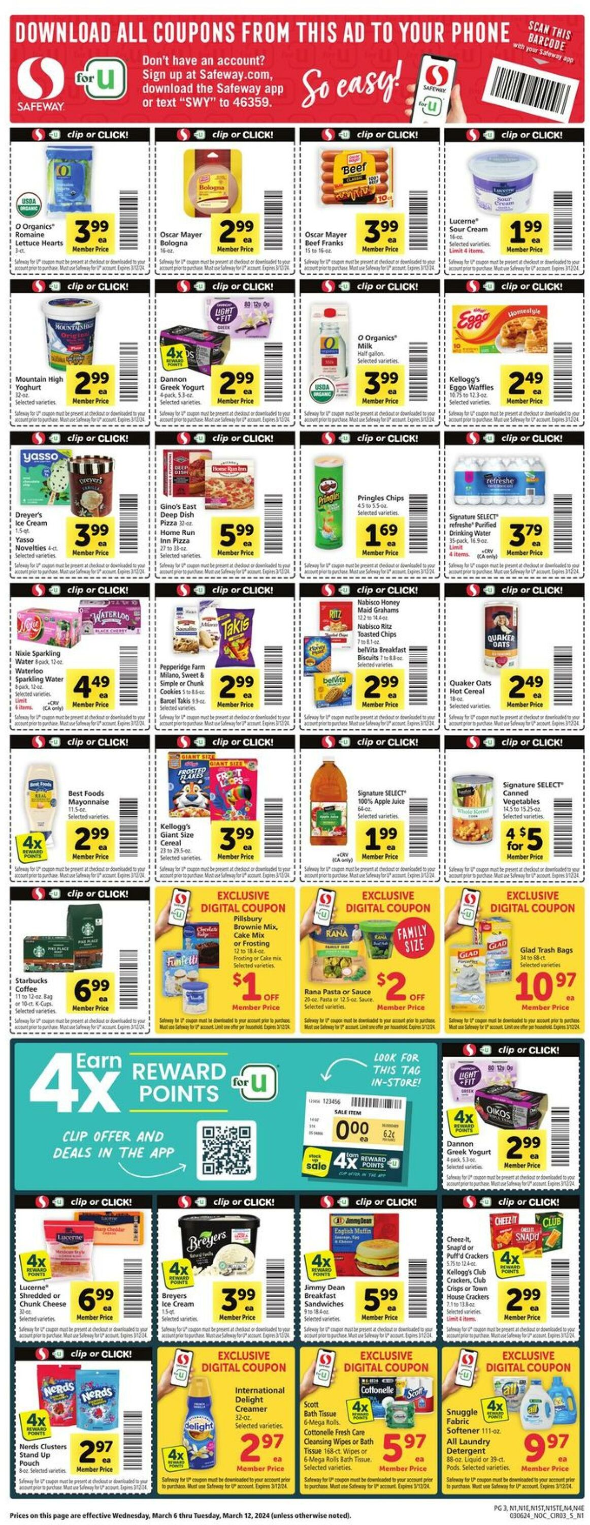 Catalogue Safeway from 03/06/2024