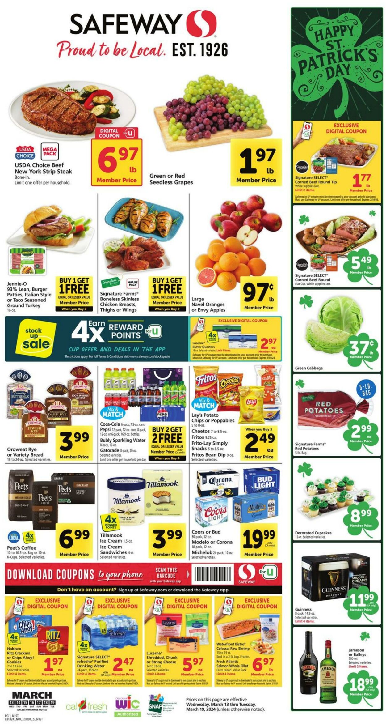 Catalogue Safeway from 03/13/2024