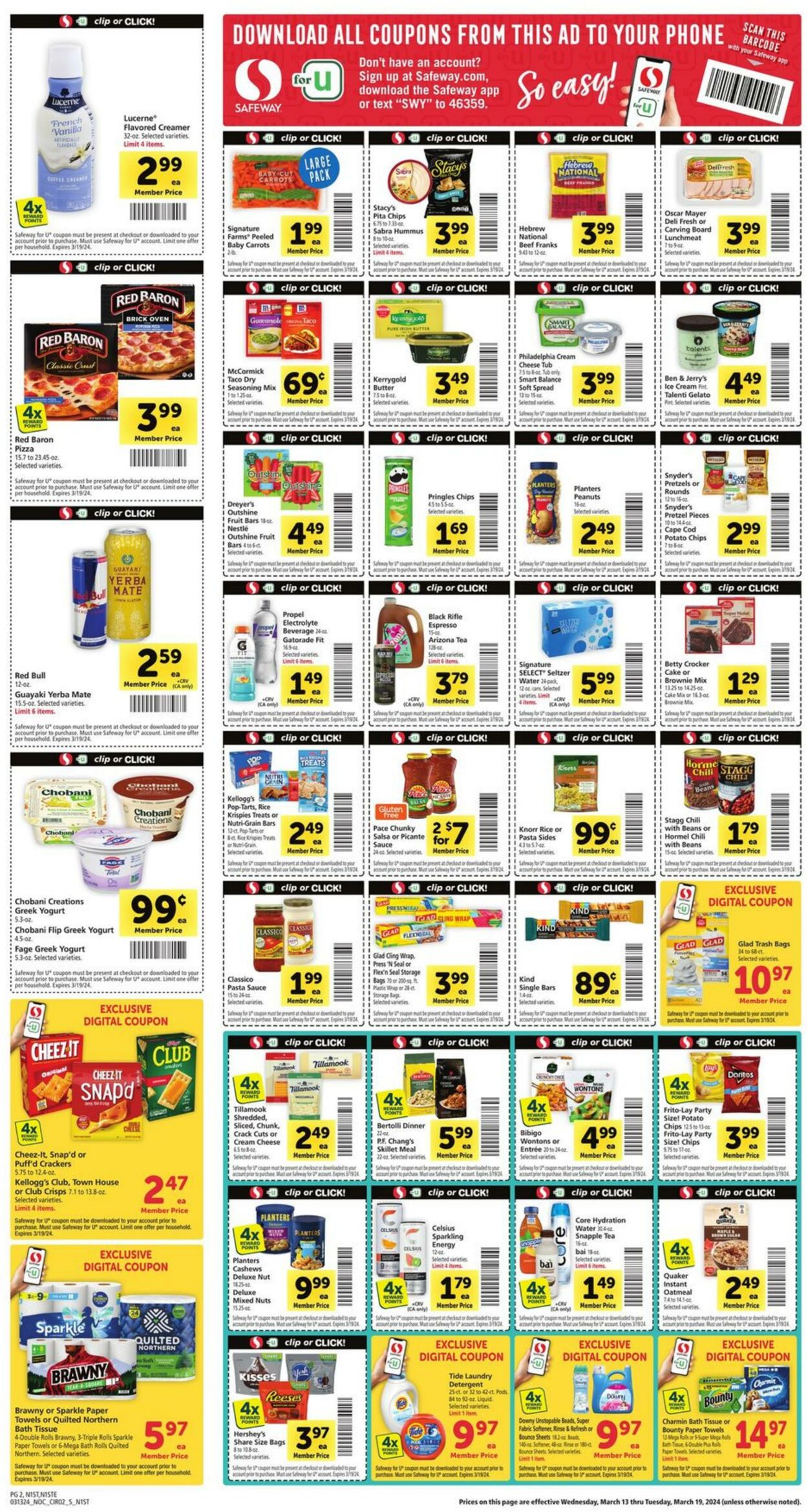 Catalogue Safeway from 03/13/2024