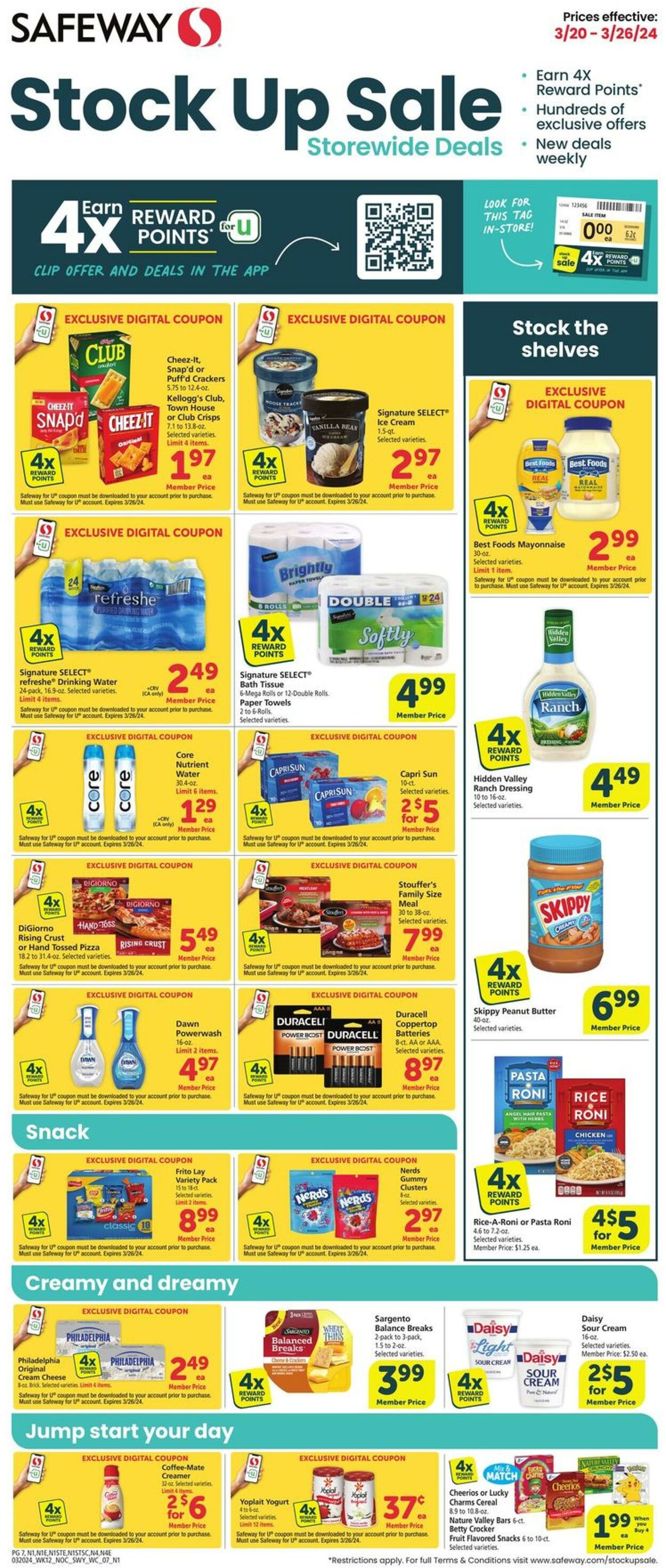 Catalogue Safeway from 03/20/2024