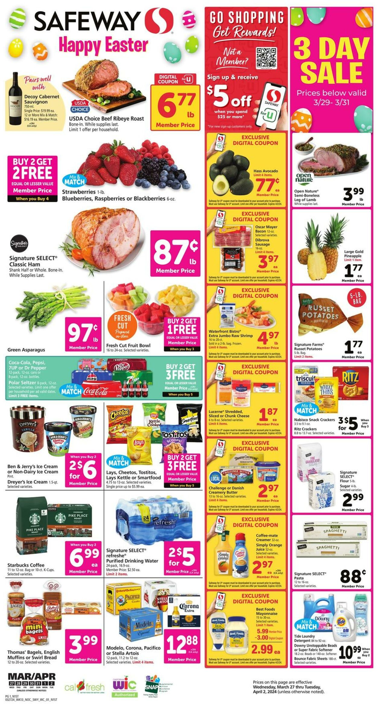 Catalogue Safeway from 03/27/2024