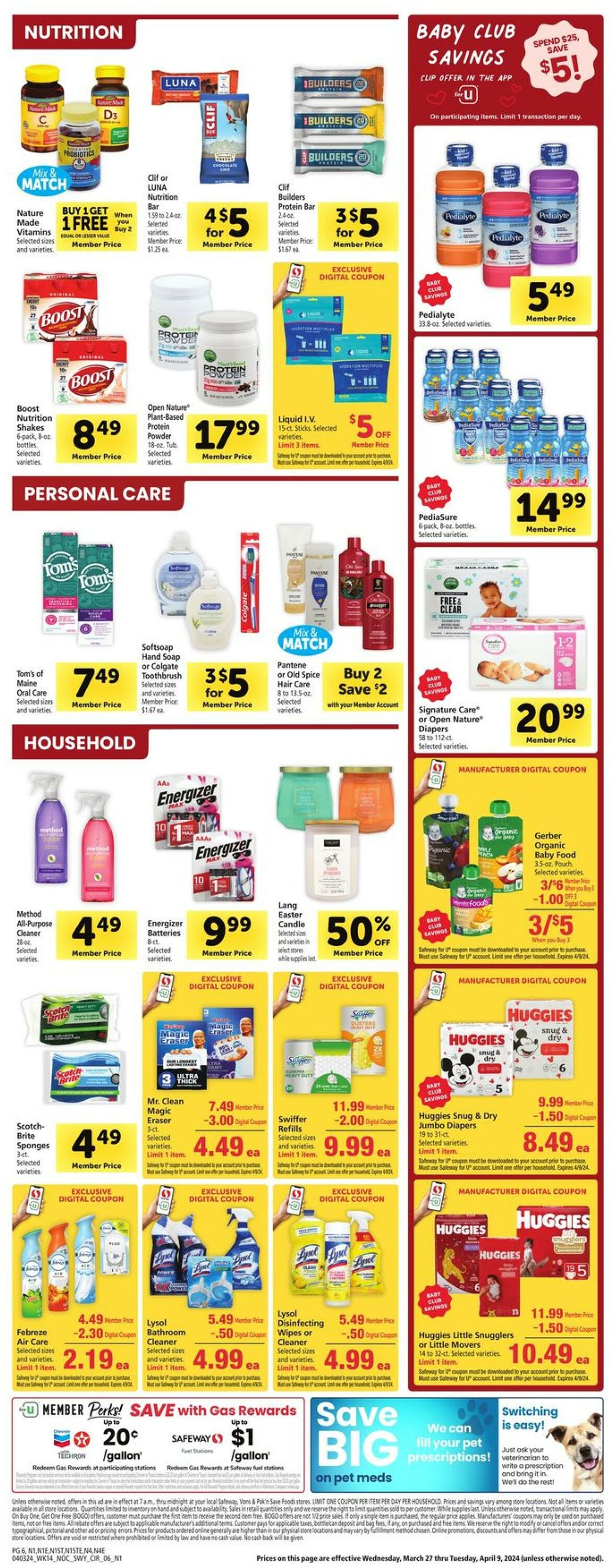 Catalogue Safeway from 04/03/2024
