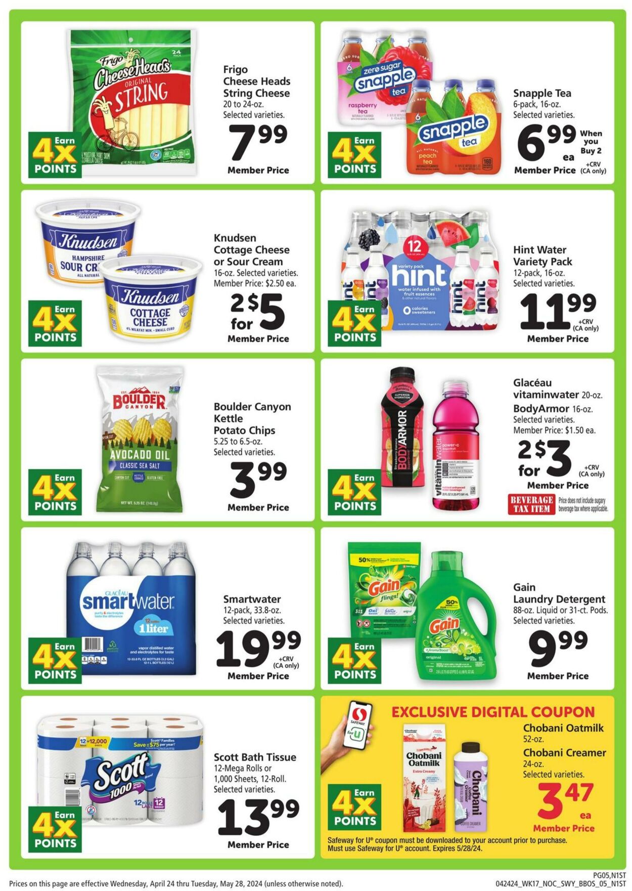 Catalogue Safeway from 04/24/2024