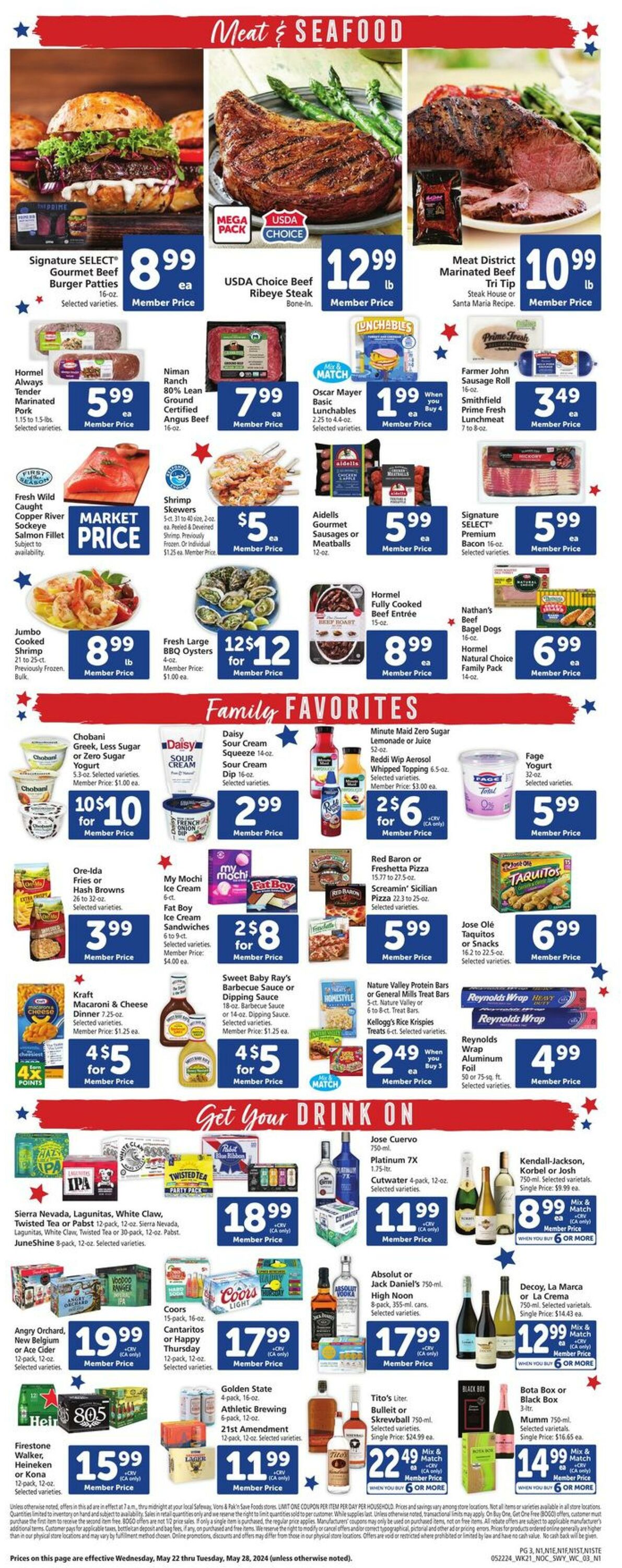 Catalogue Safeway from 05/22/2024