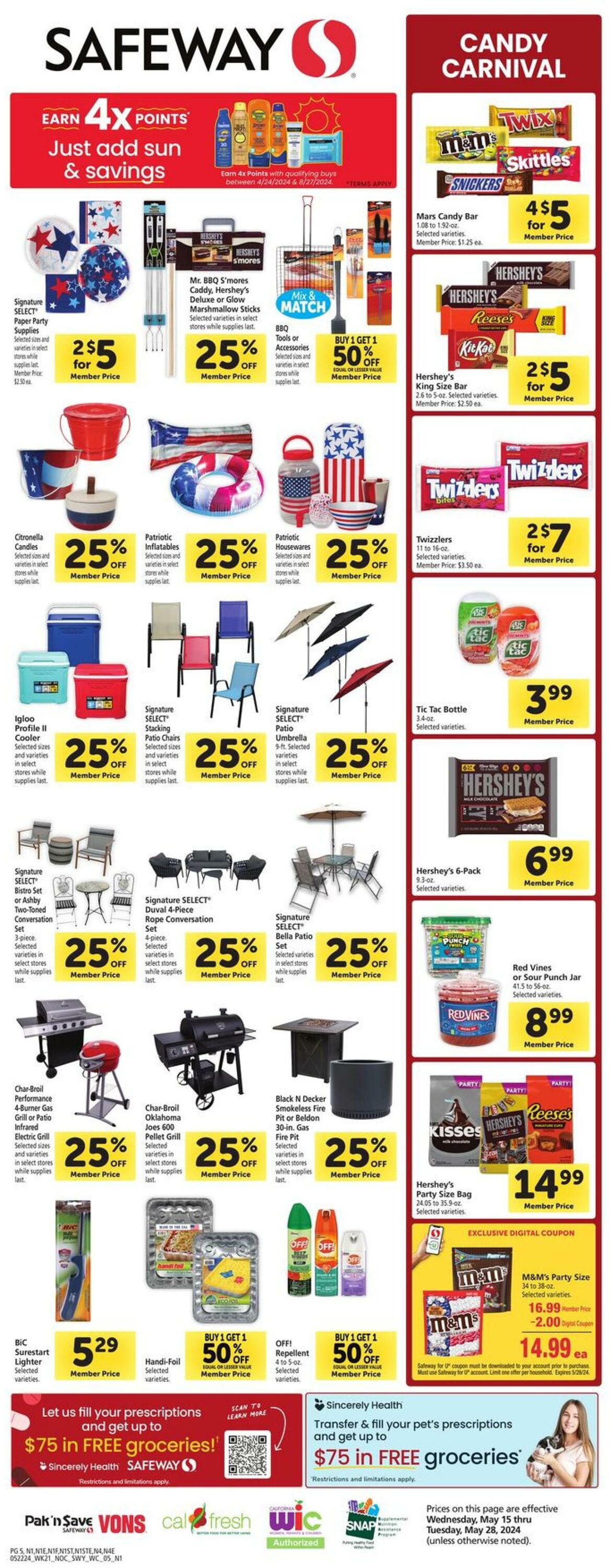 Catalogue Safeway from 05/22/2024