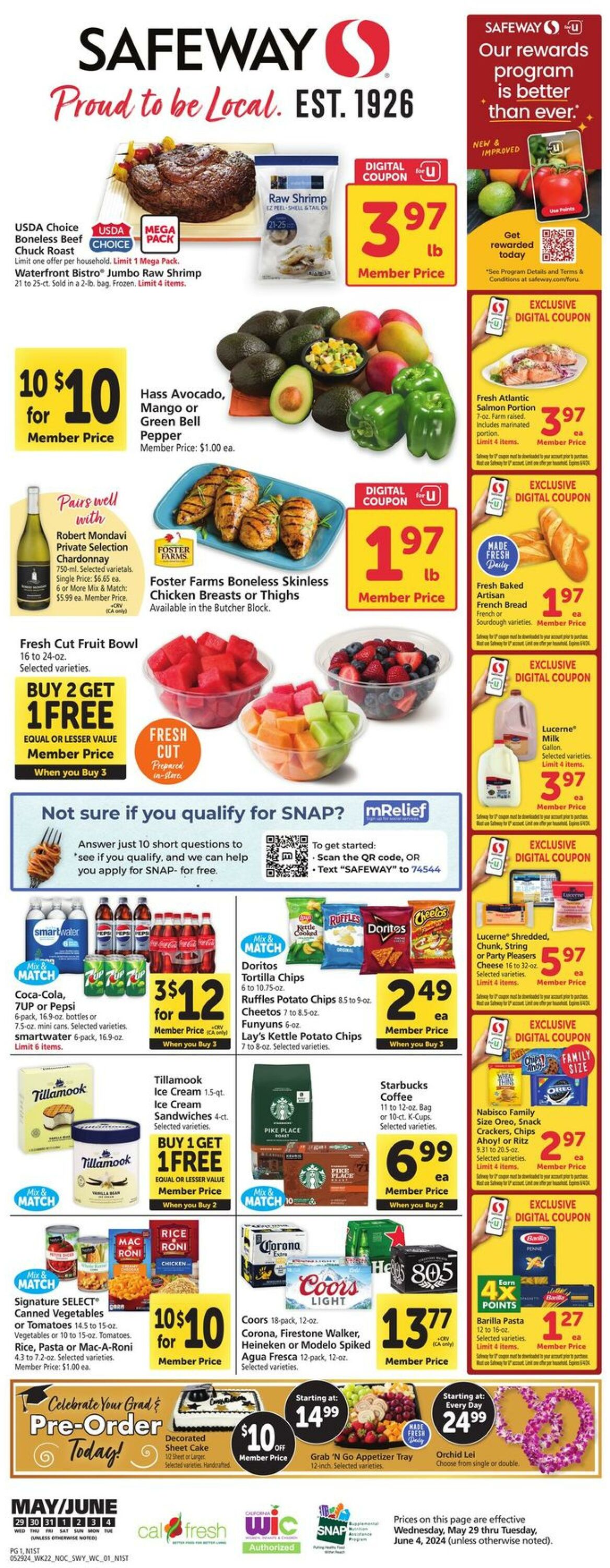 Catalogue Safeway from 05/29/2024
