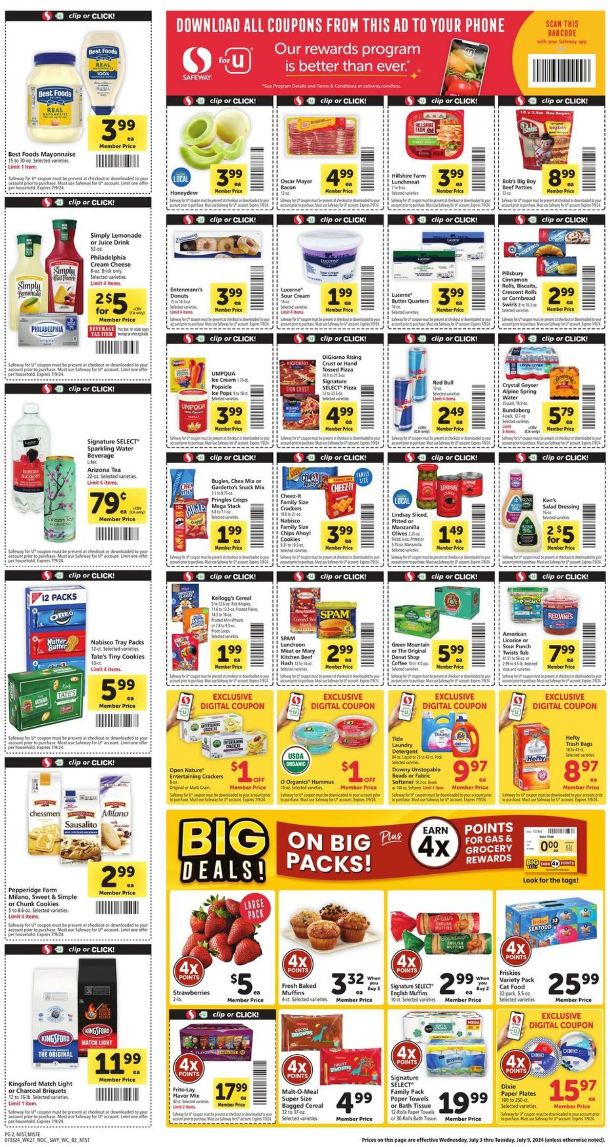 Catalogue Safeway from 07/03/2024