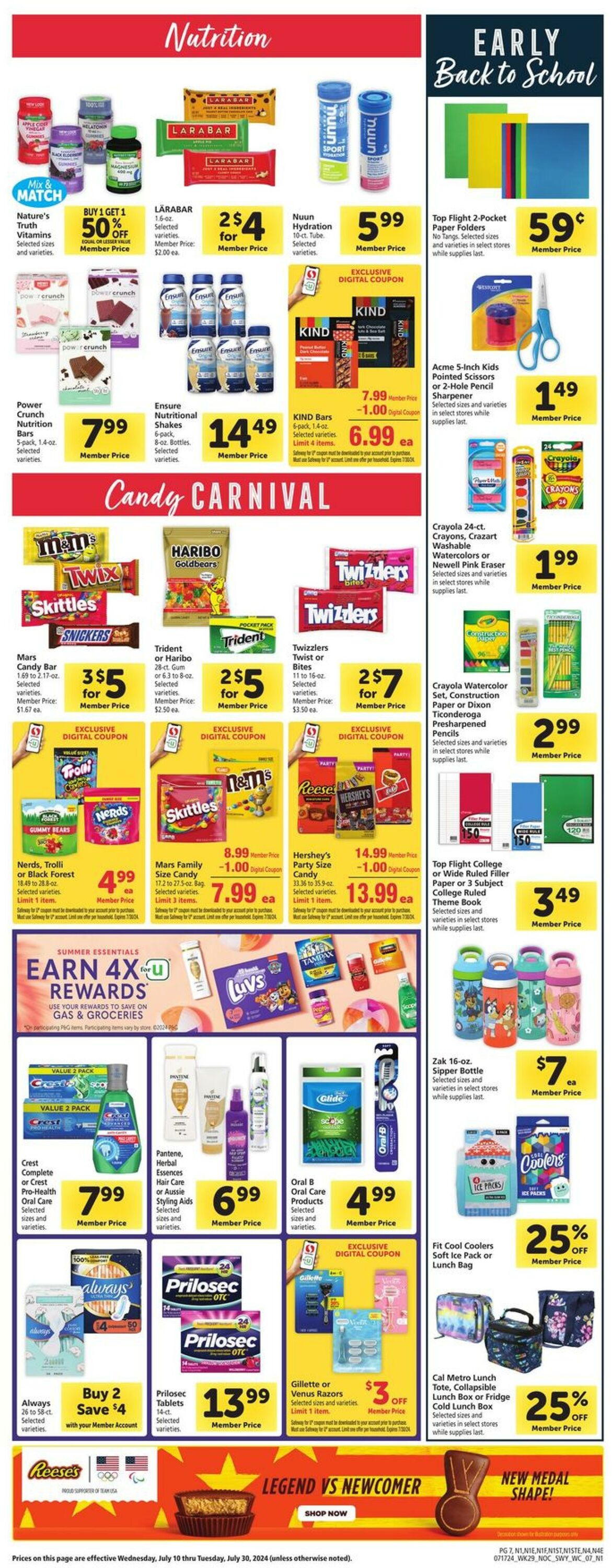 Catalogue Safeway from 07/17/2024