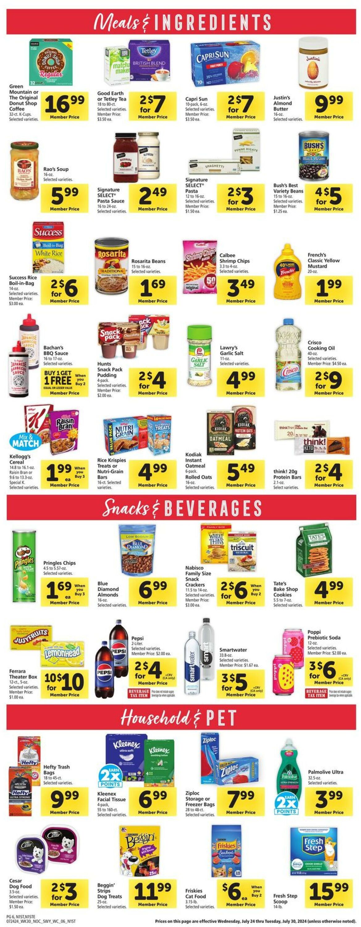 Catalogue Safeway from 07/24/2024