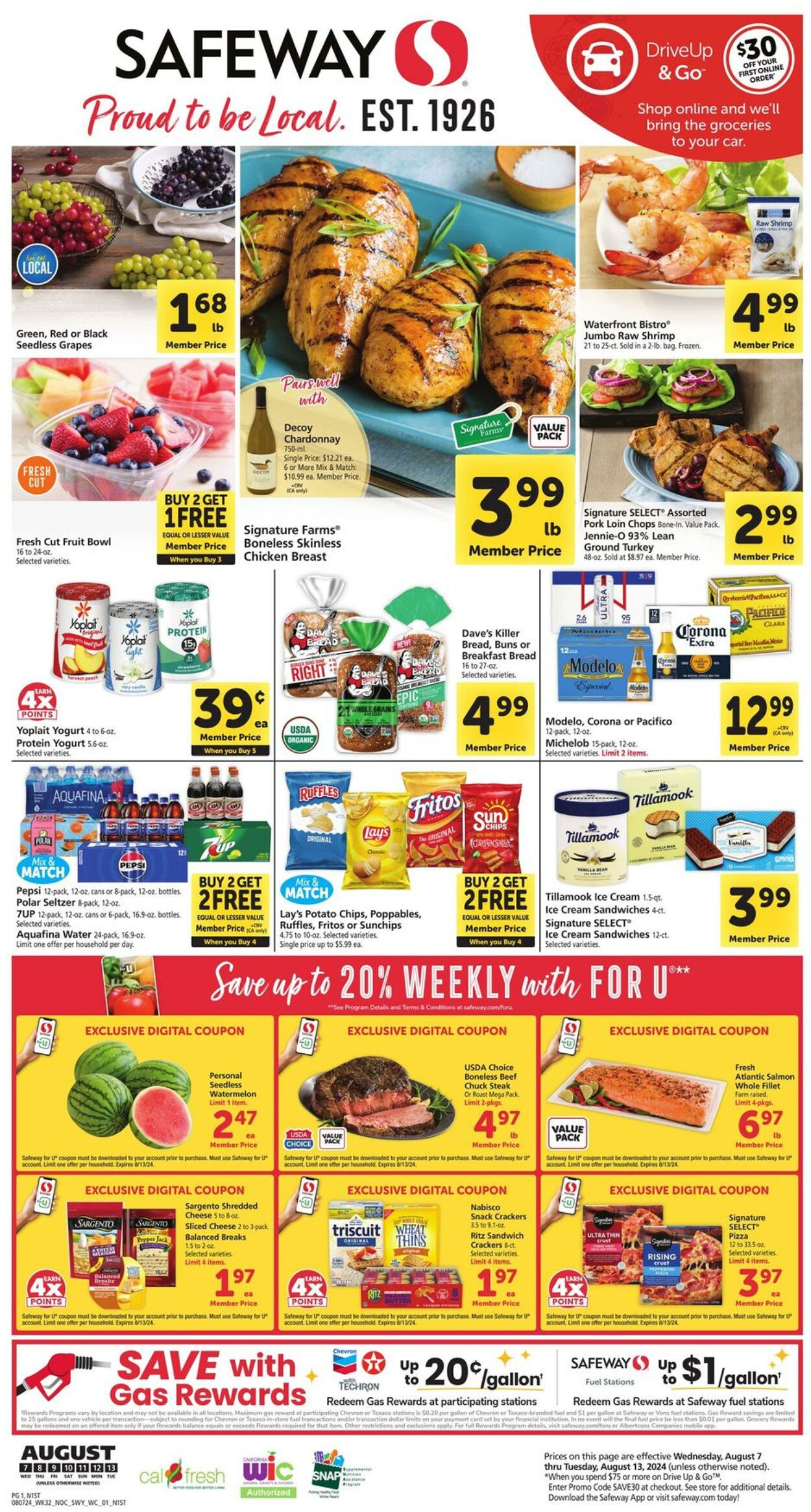 Catalogue Safeway from 08/07/2024