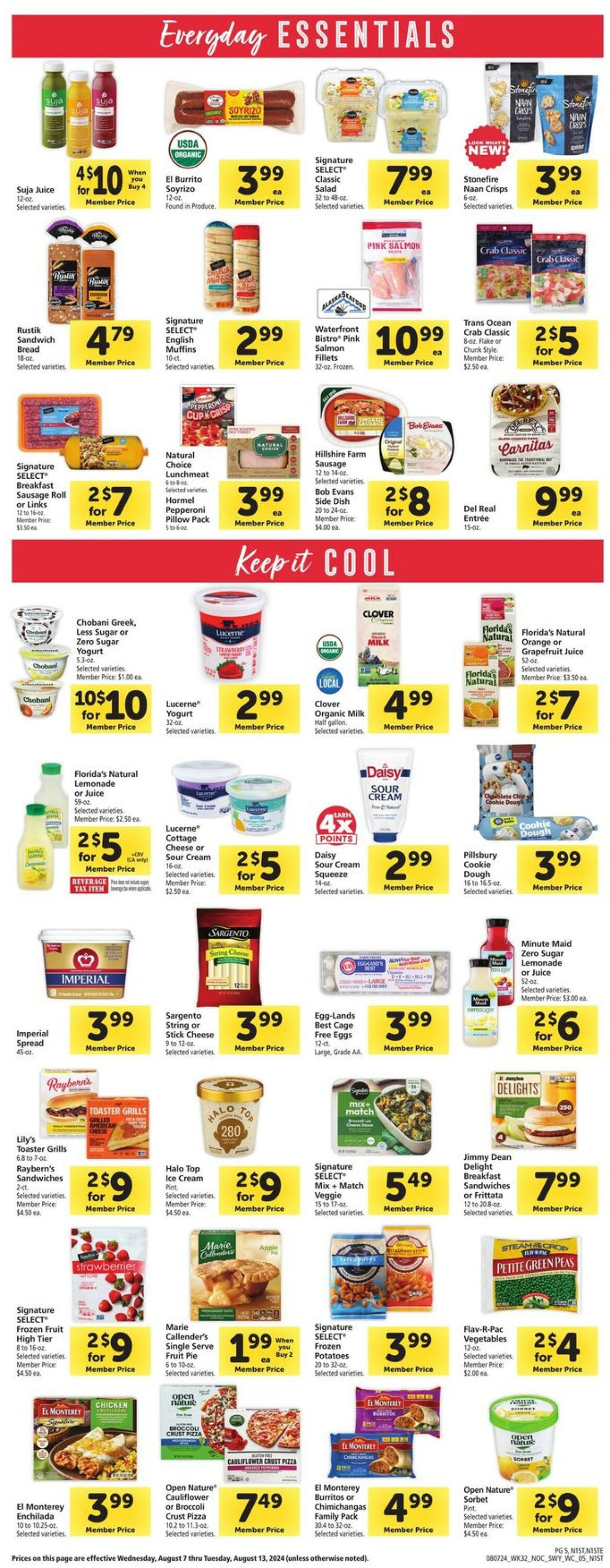 Catalogue Safeway from 08/07/2024