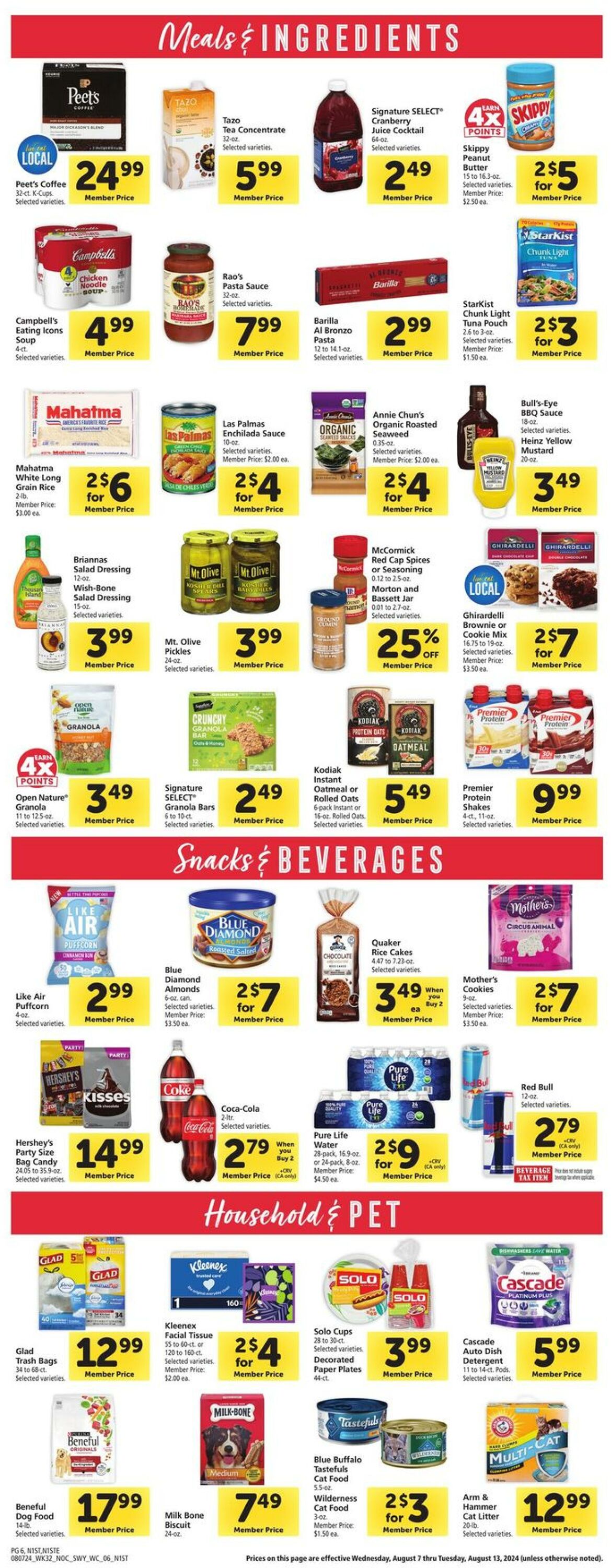 Catalogue Safeway from 08/07/2024