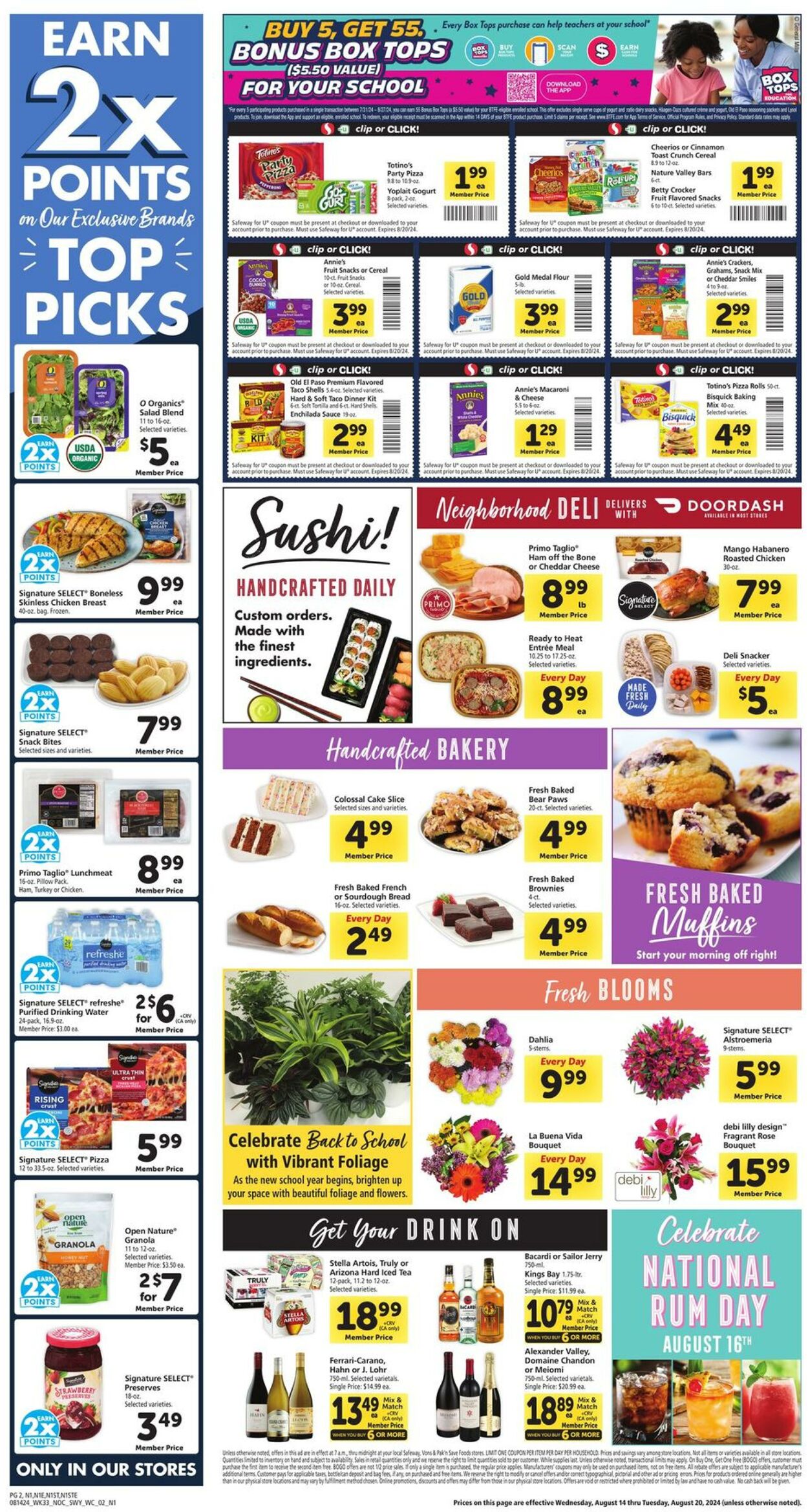 Catalogue Safeway from 08/14/2024