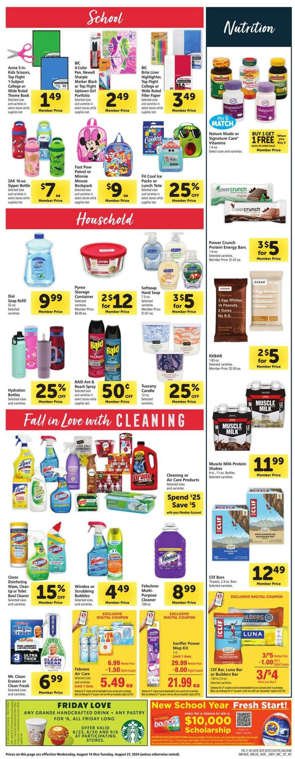 Catalogue Safeway from 08/14/2024