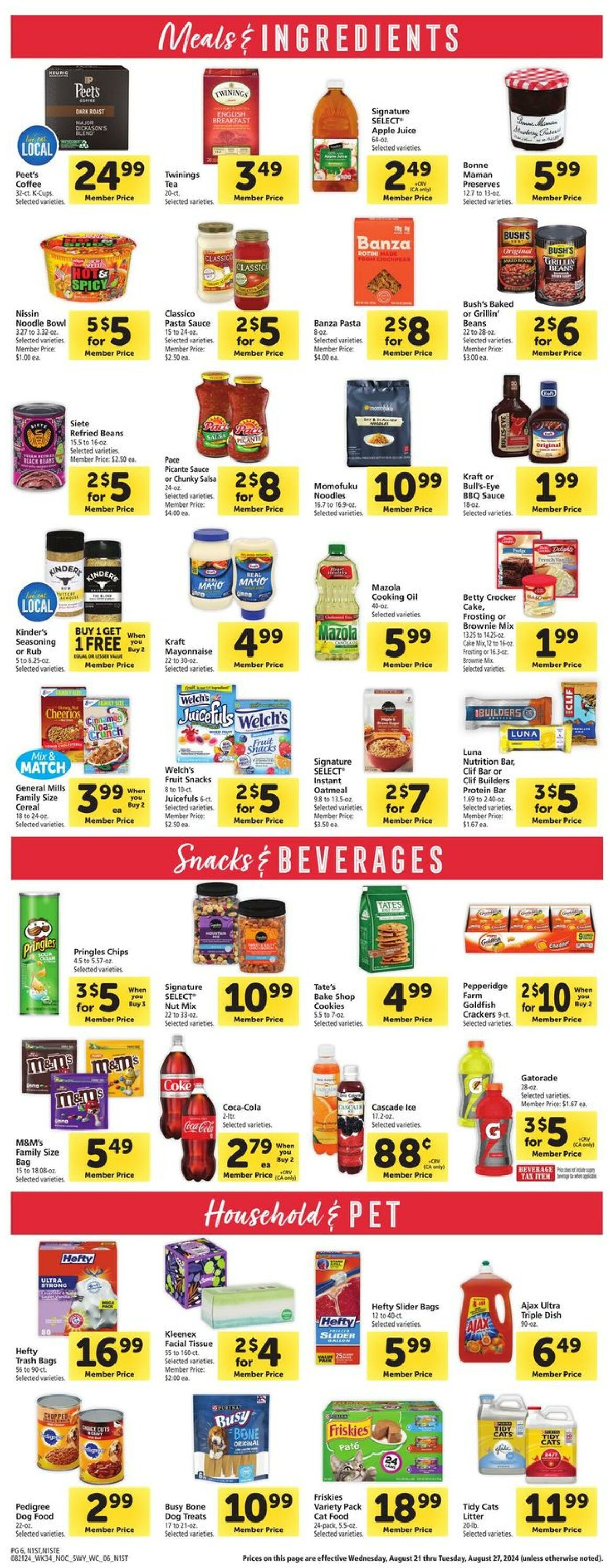 Catalogue Safeway from 08/21/2024