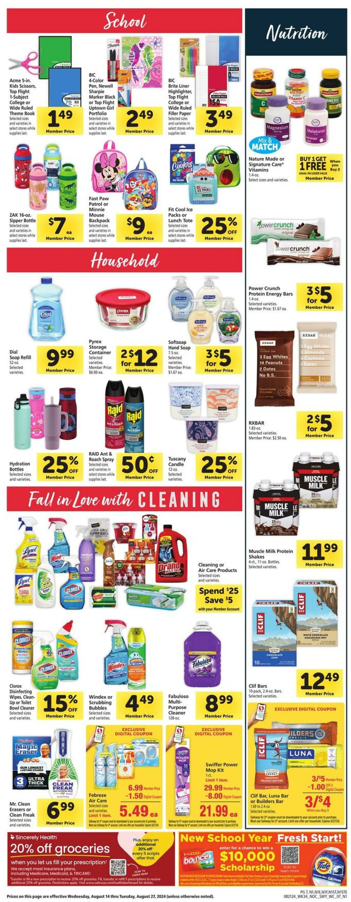 Catalogue Safeway from 08/21/2024