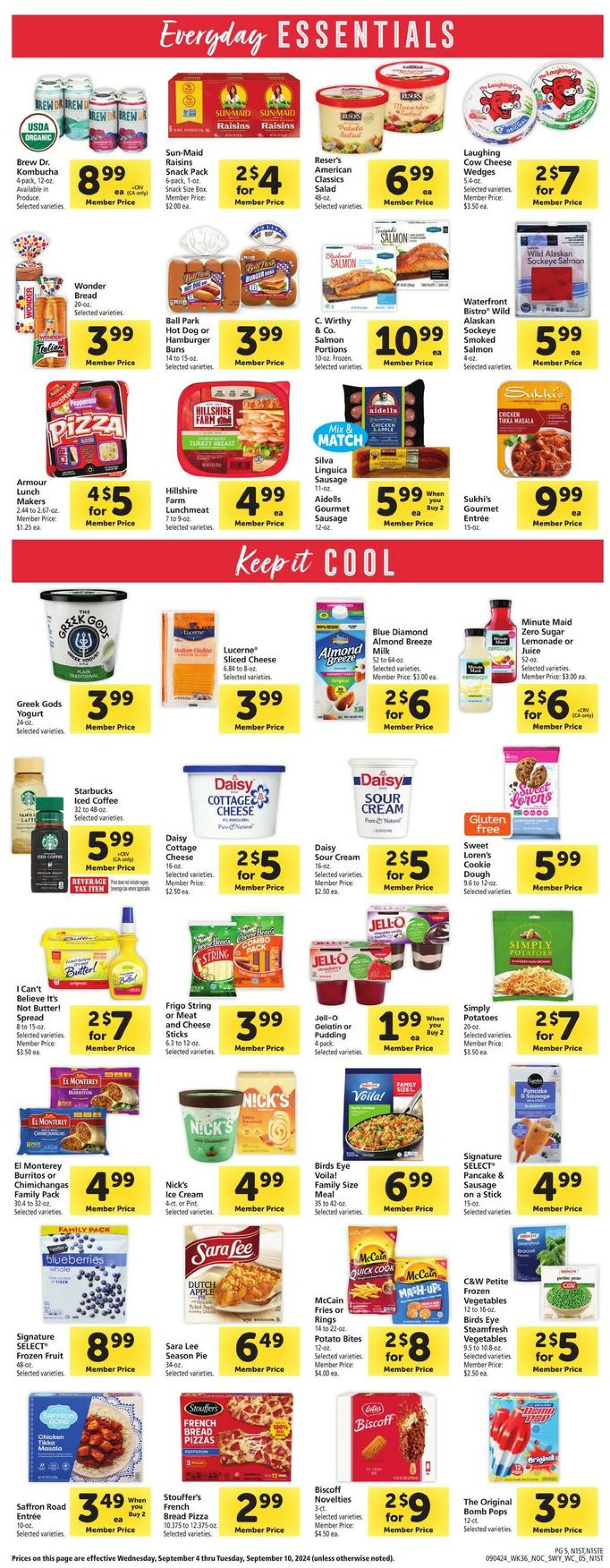 Catalogue Safeway from 09/04/2024