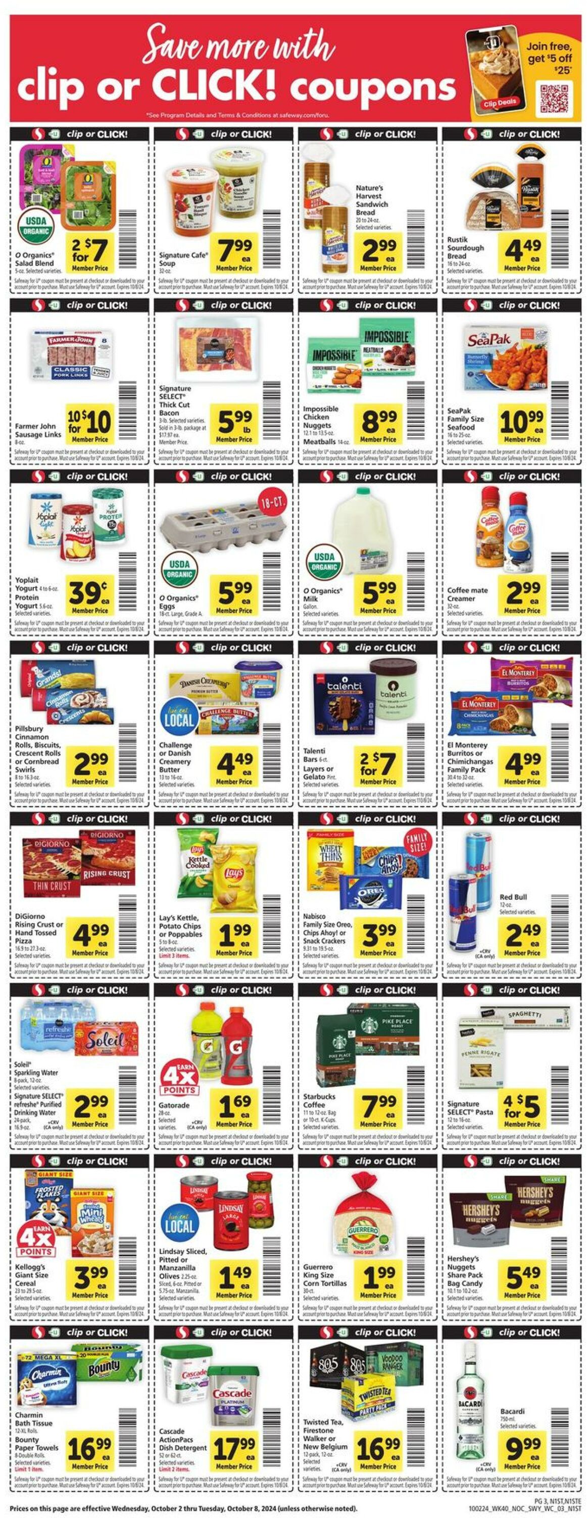 Catalogue Safeway from 10/02/2024