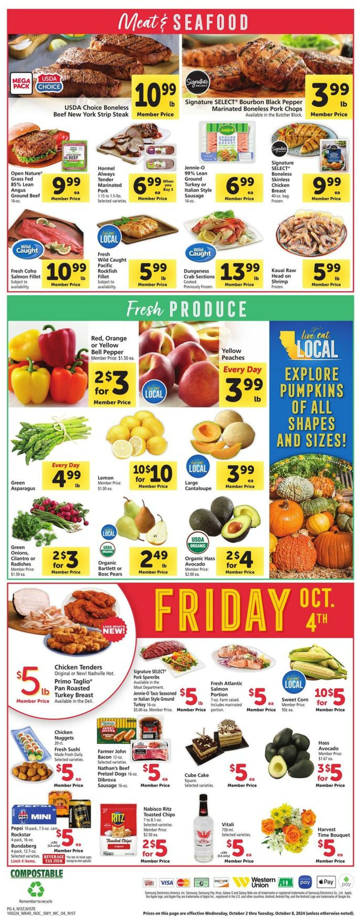 Catalogue Safeway from 10/02/2024