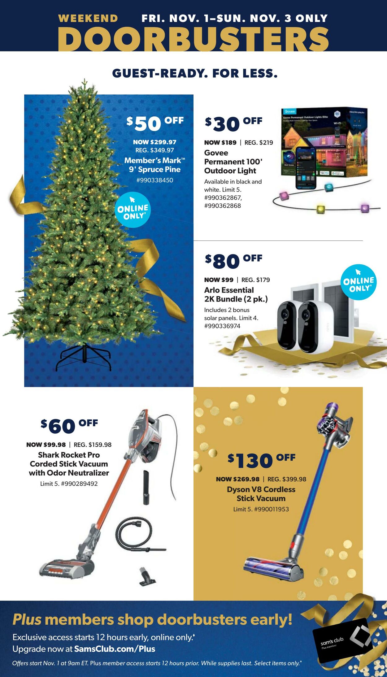 Catalogue Sam's Club from 10/30/2024