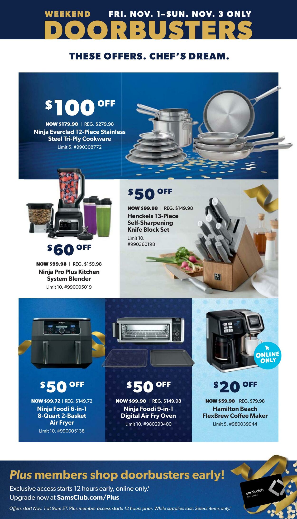 Catalogue Sam's Club from 10/30/2024