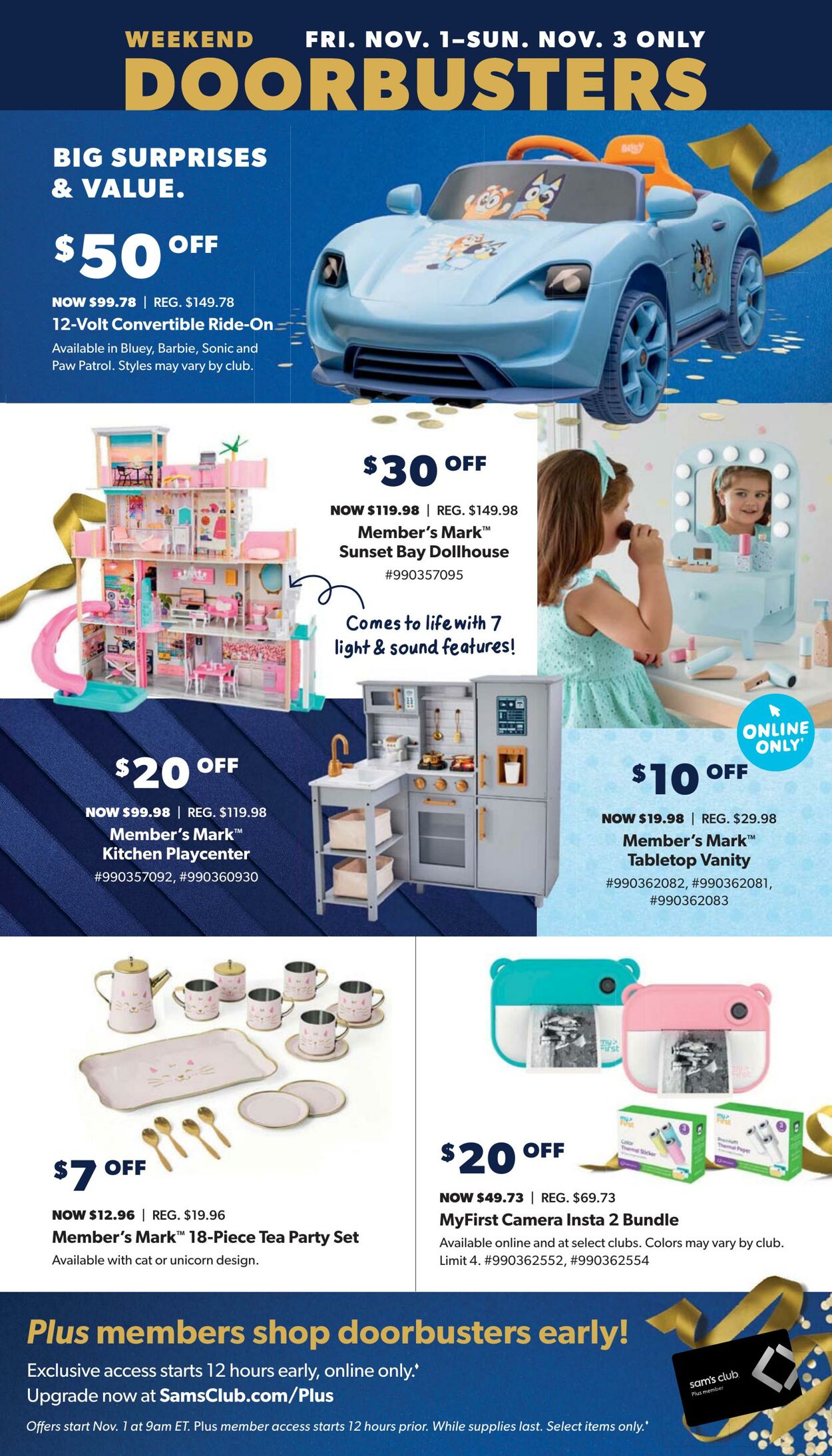 Catalogue Sam's Club from 10/30/2024