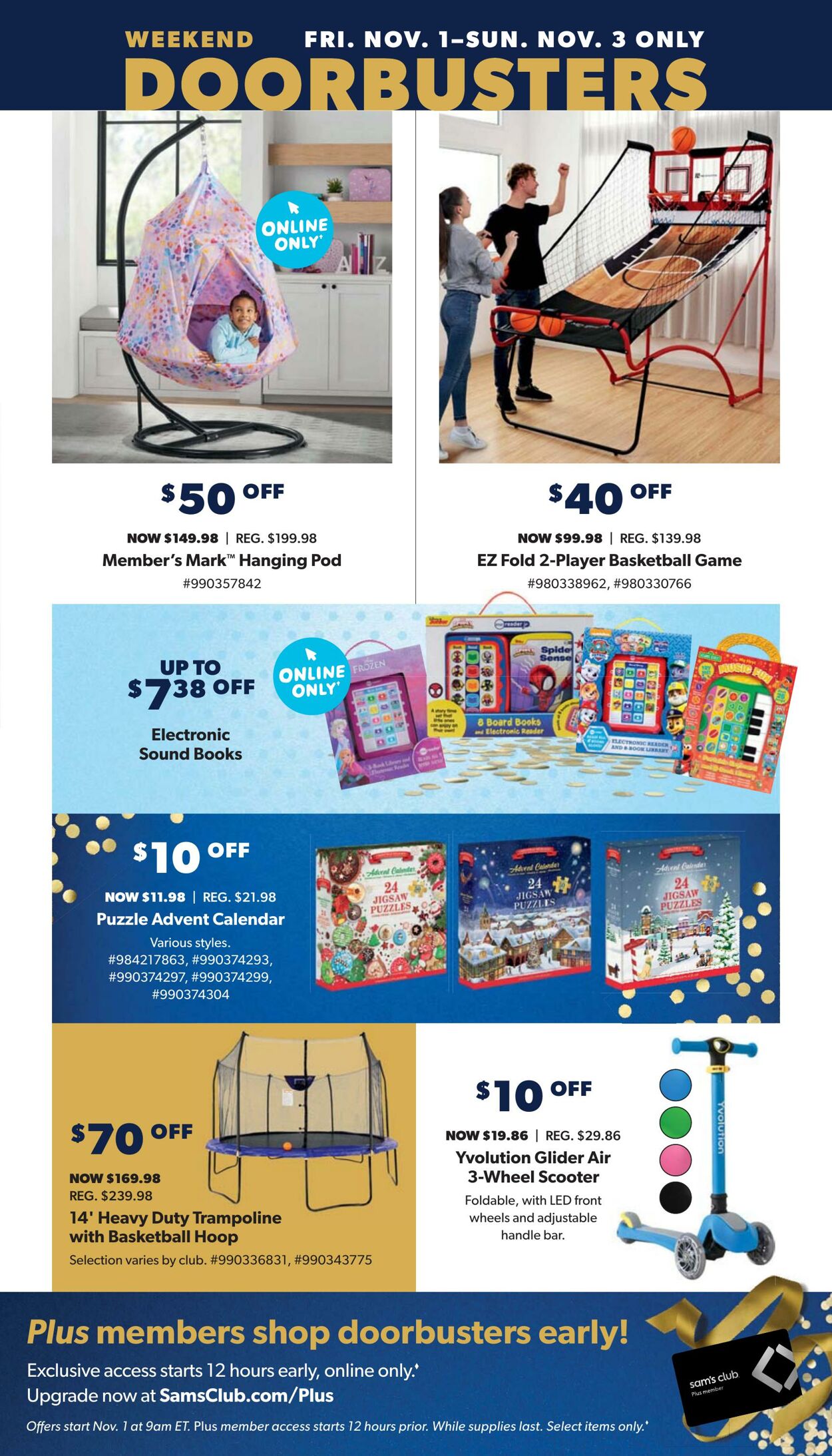 Catalogue Sam's Club from 10/30/2024