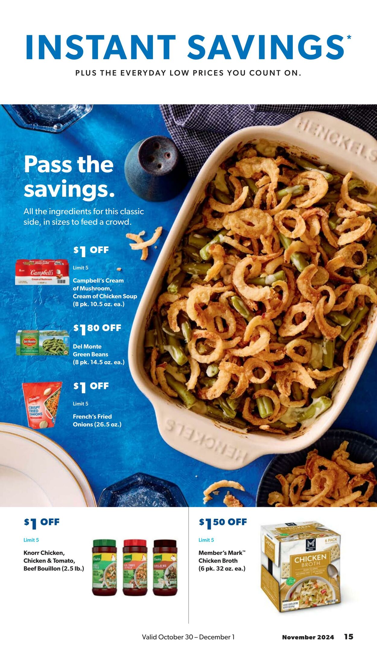 Catalogue Sam's Club from 10/30/2024