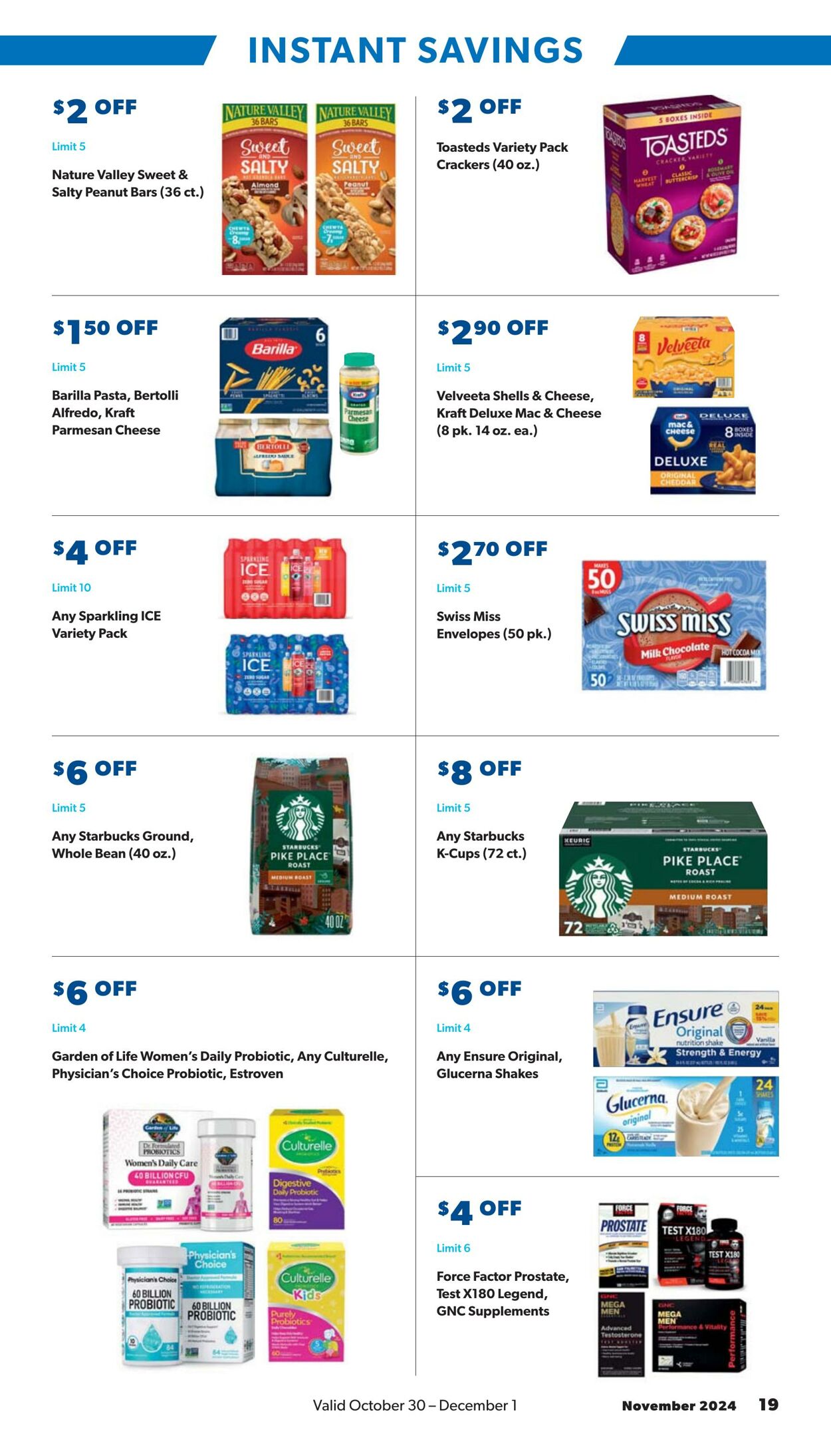 Catalogue Sam's Club from 10/30/2024