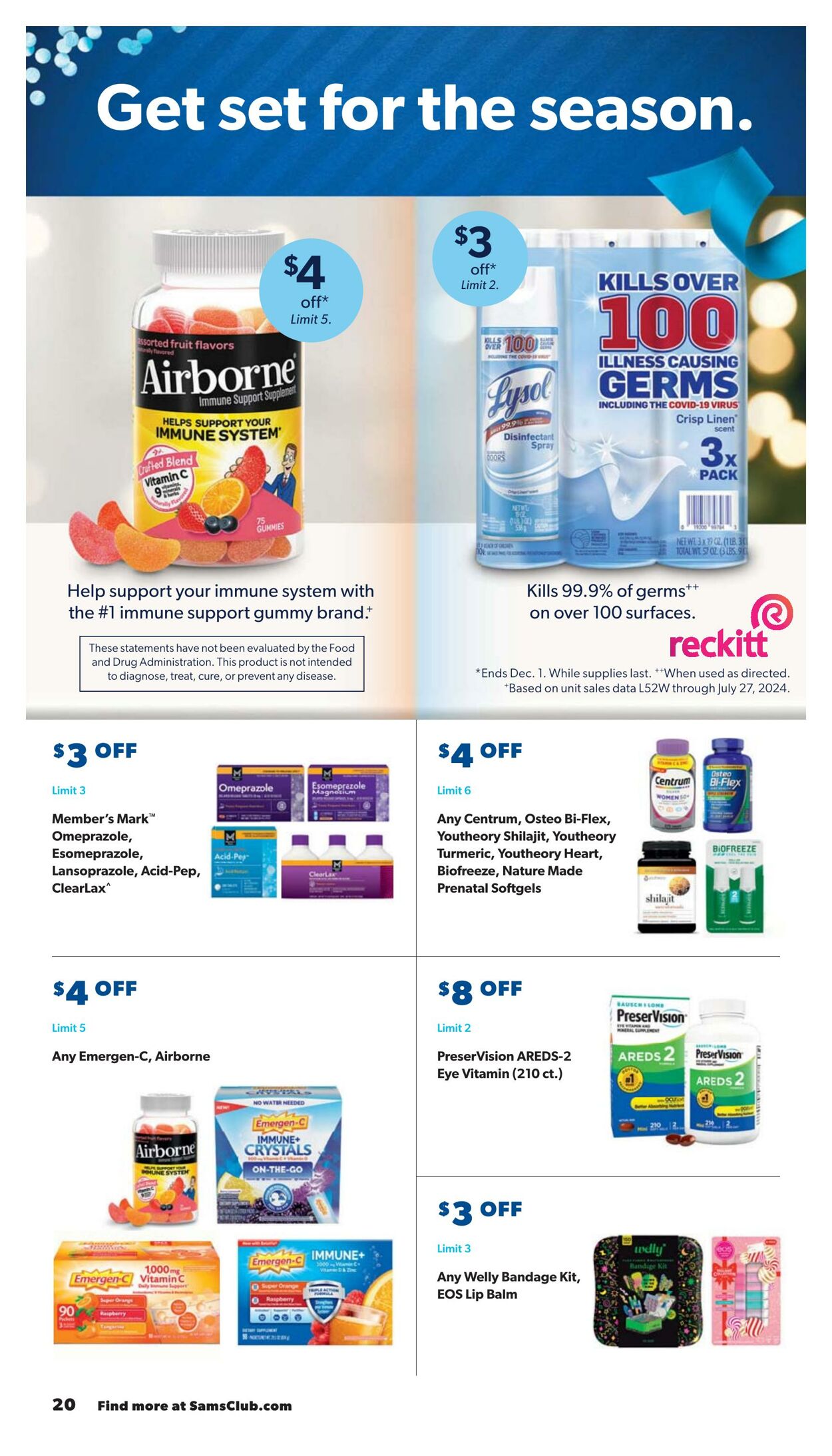 Catalogue Sam's Club from 10/30/2024