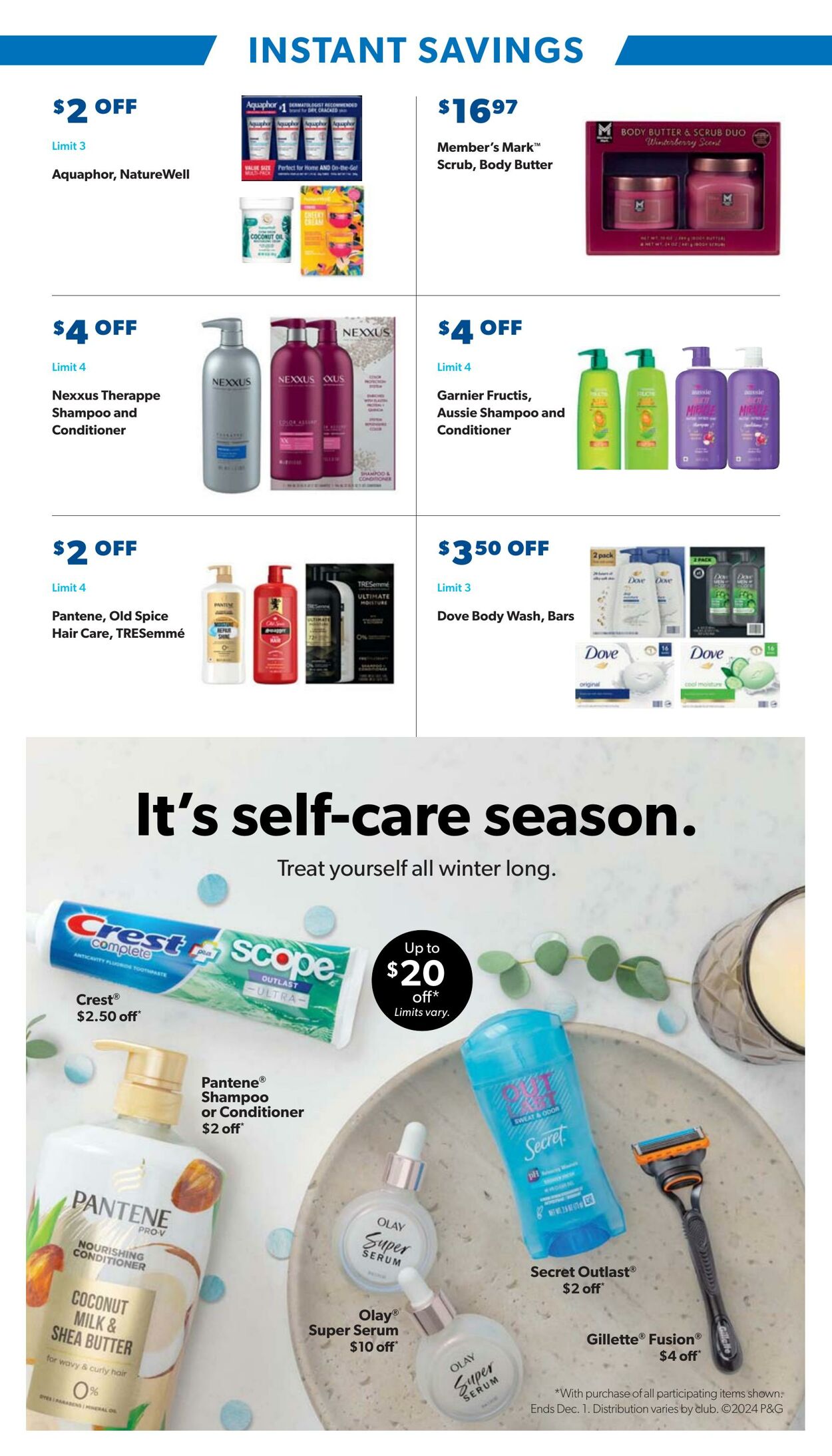 Catalogue Sam's Club from 10/30/2024