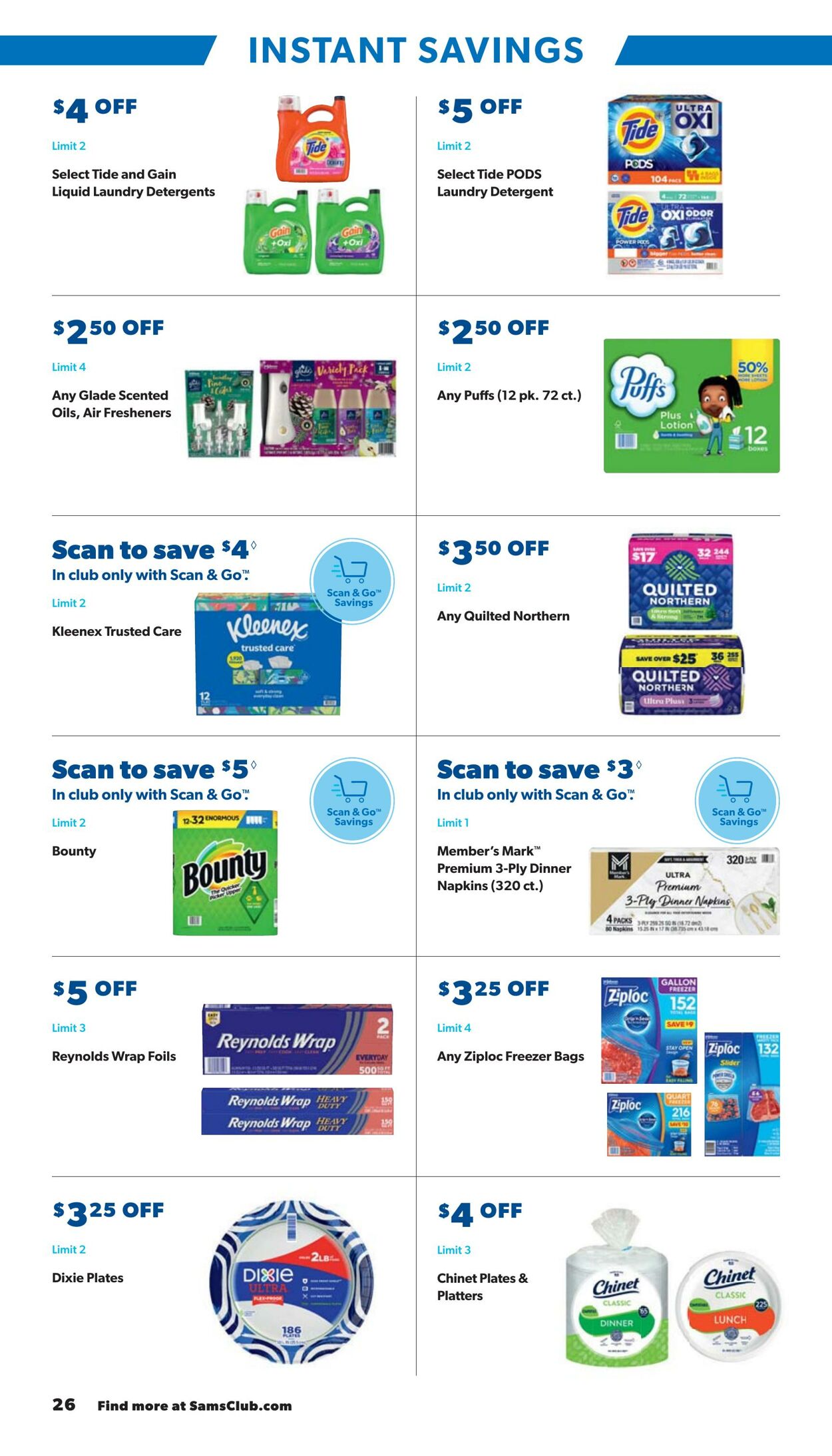 Catalogue Sam's Club from 10/30/2024