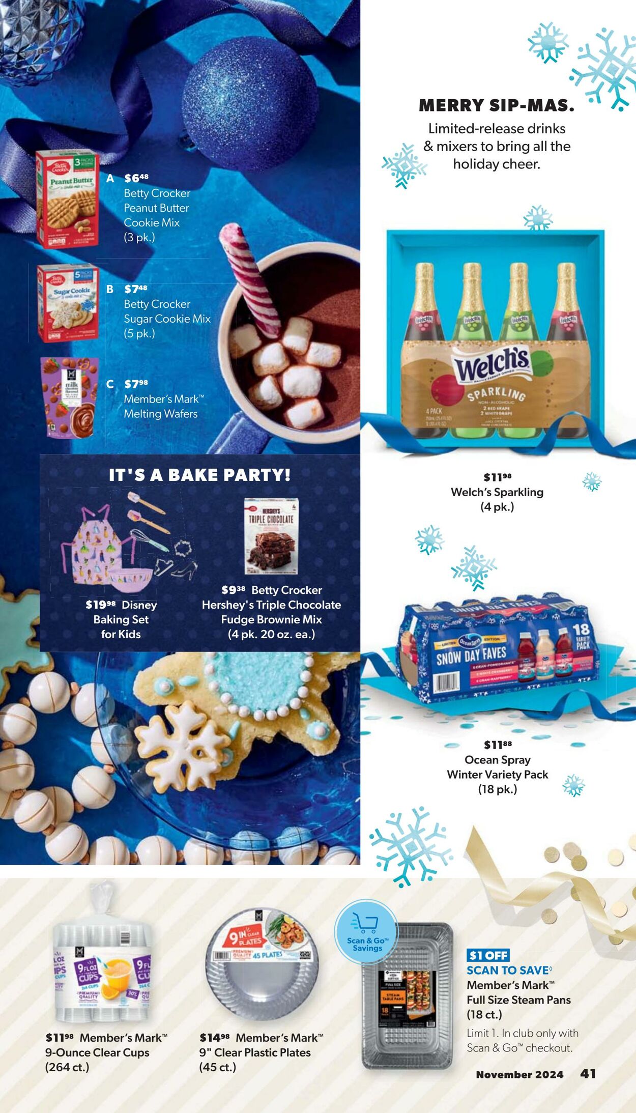 Catalogue Sam's Club from 10/30/2024