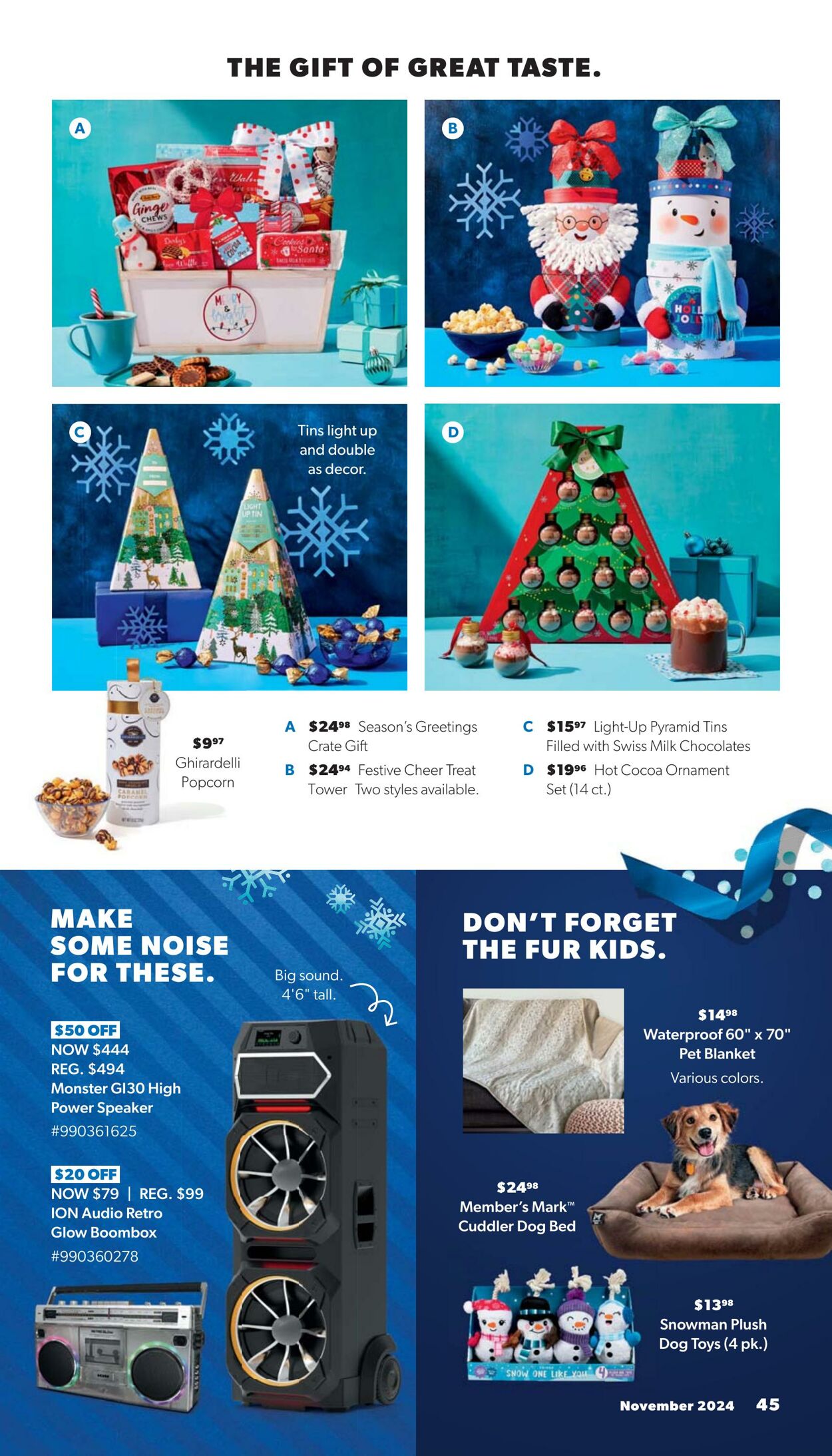 Catalogue Sam's Club from 10/30/2024