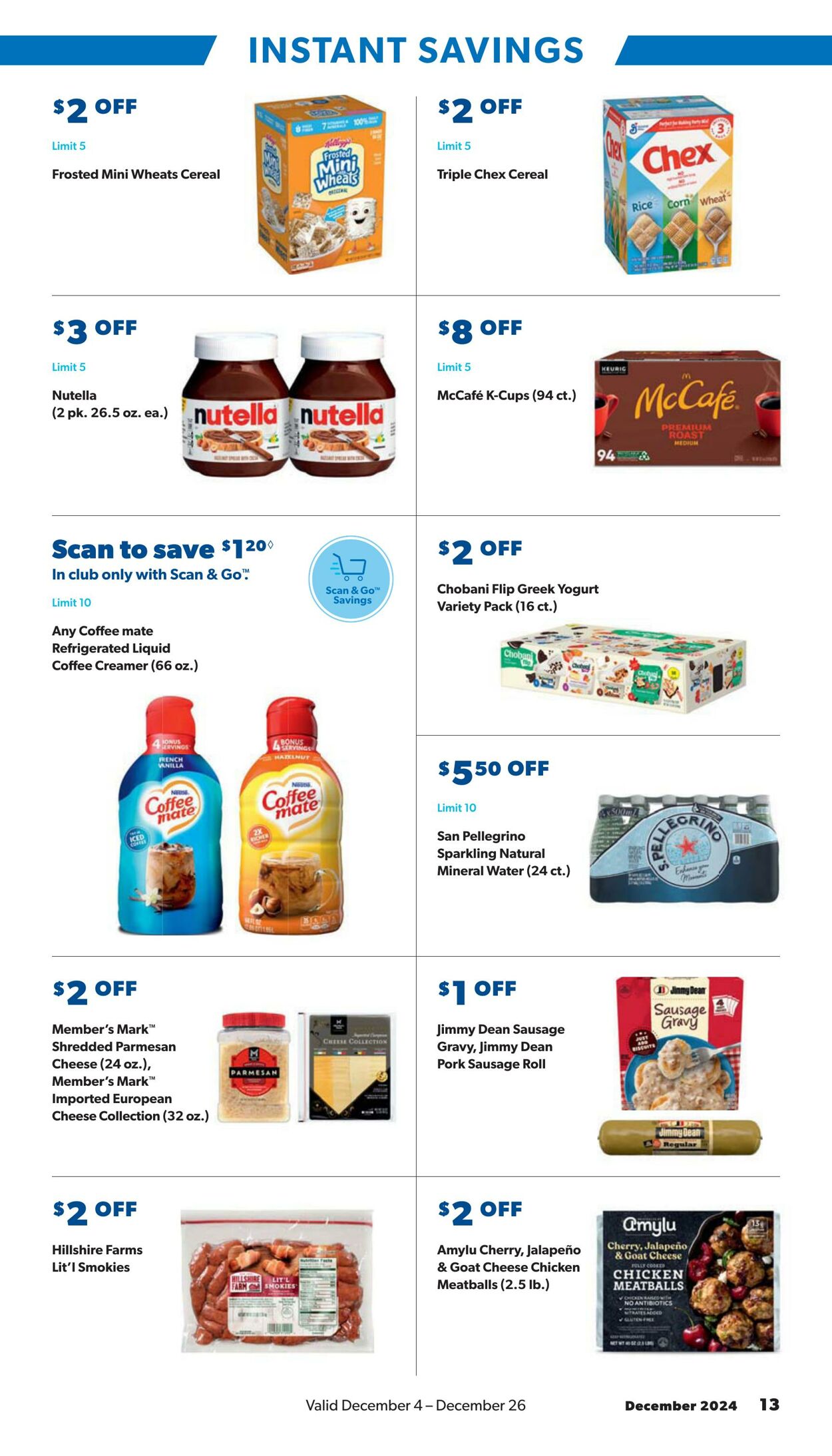 Catalogue Sam's Club from 12/04/2024