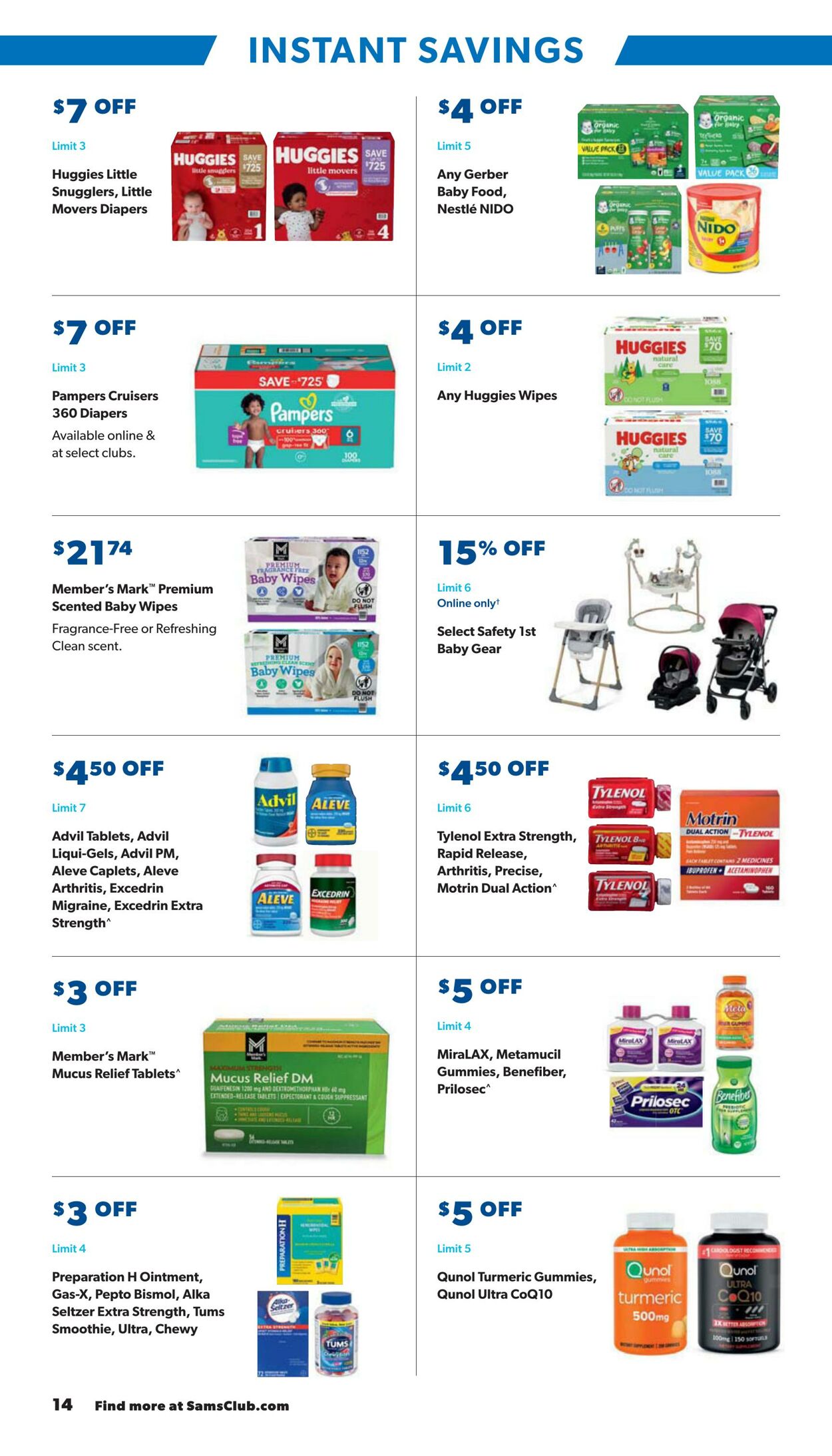 Catalogue Sam's Club from 12/04/2024