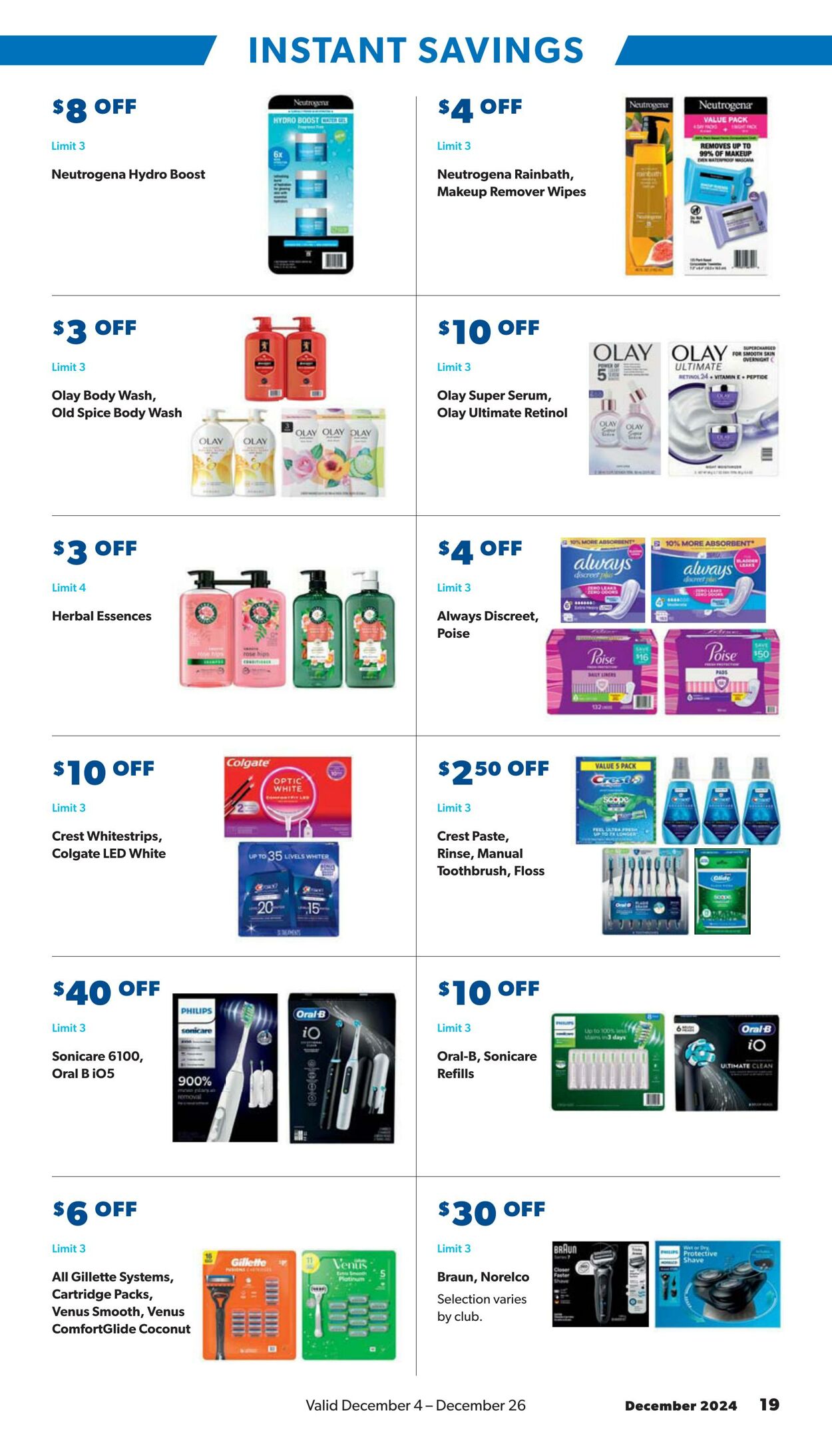 Catalogue Sam's Club from 12/04/2024