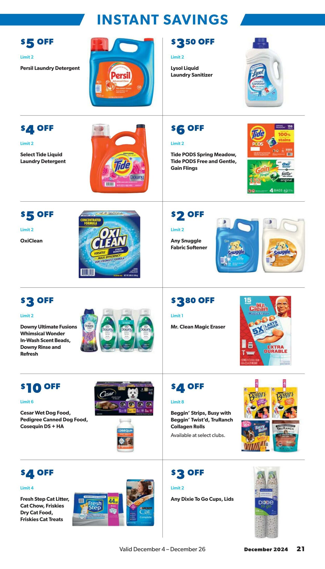 Catalogue Sam's Club from 12/04/2024