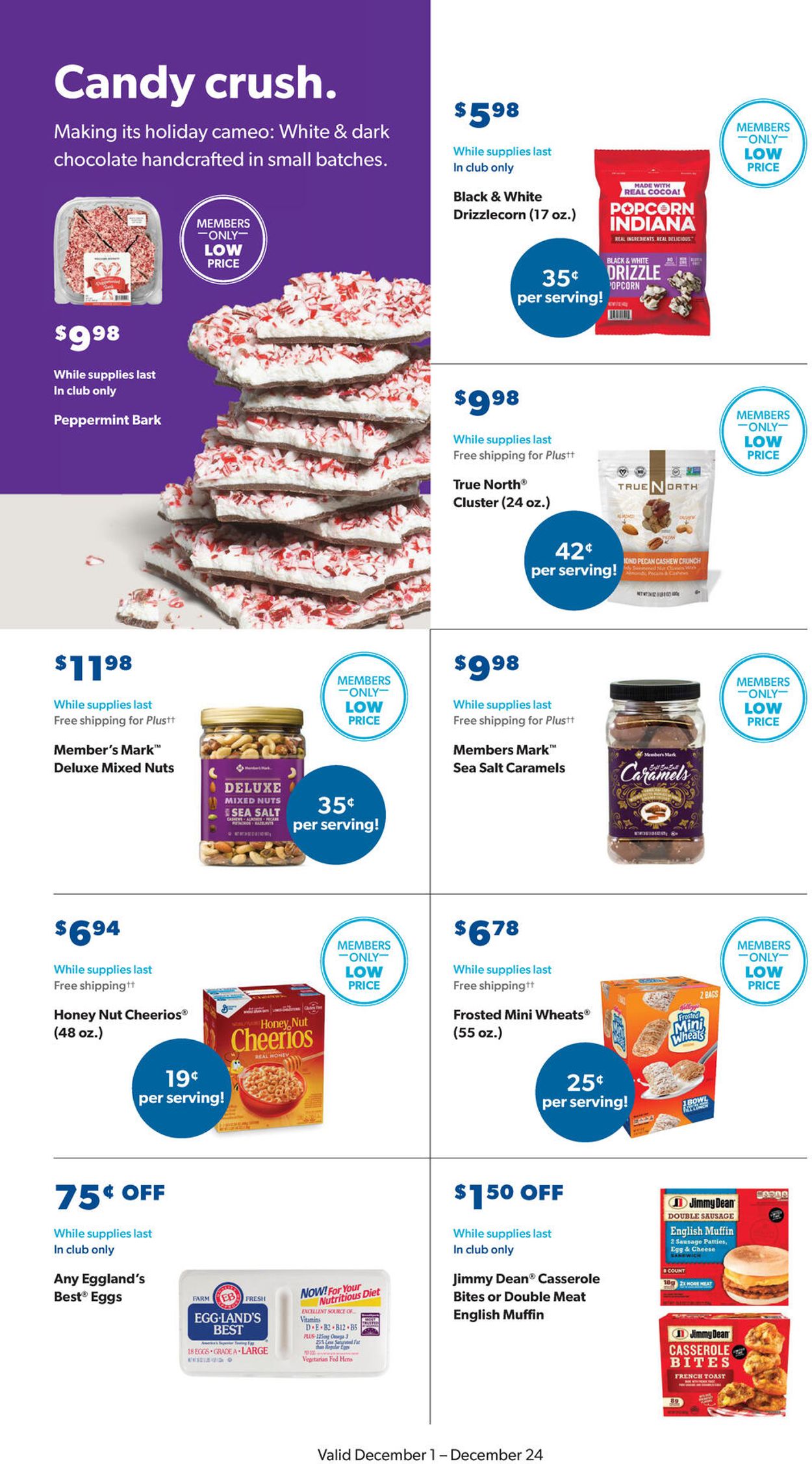 Catalogue Sam's Club from 12/01/2020