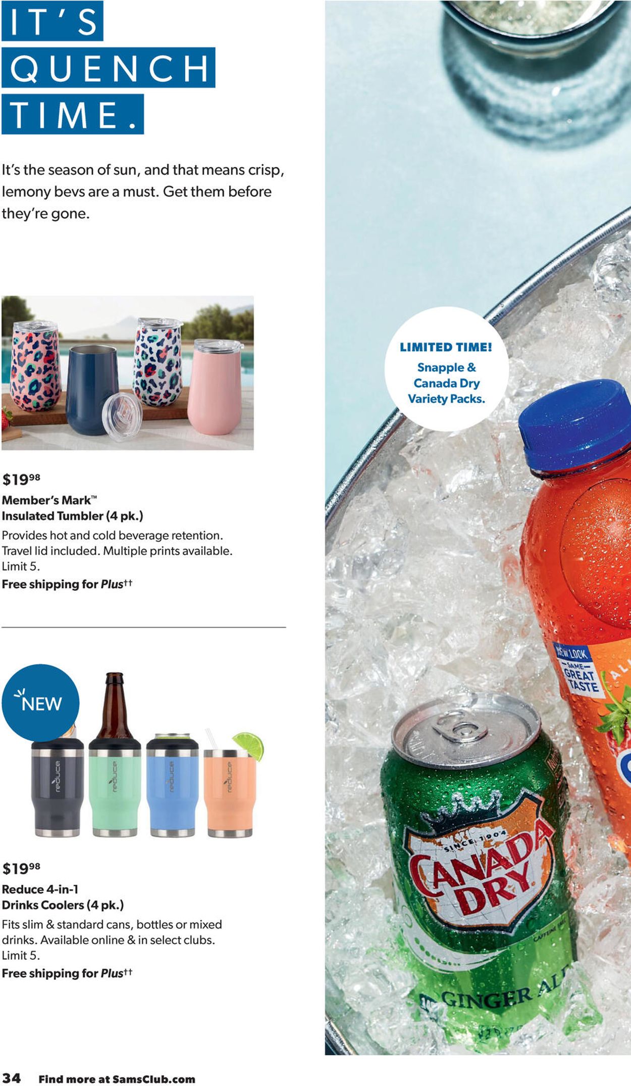 Catalogue Sam's Club from 05/10/2021
