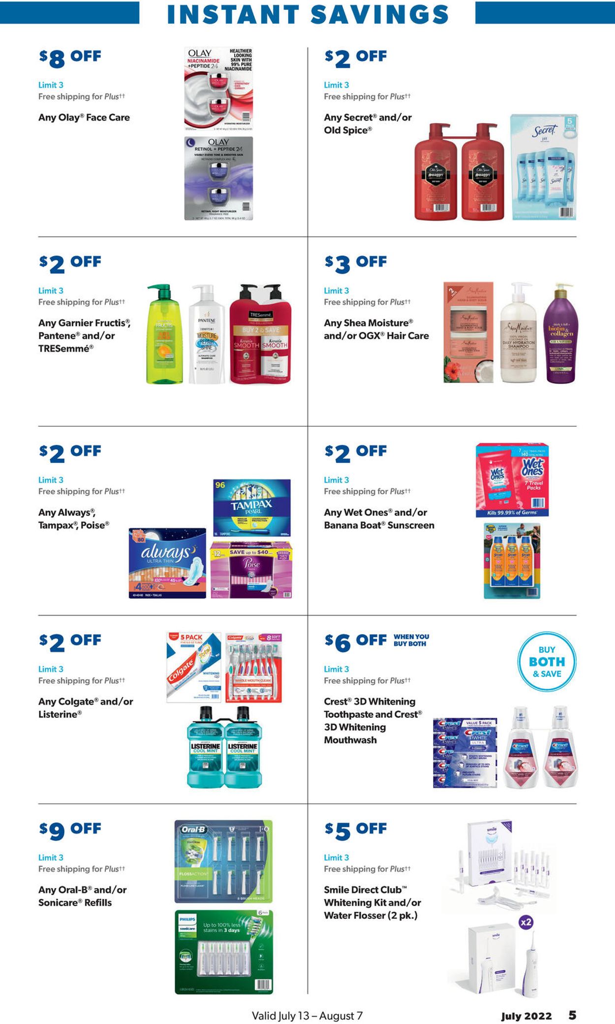 Catalogue Sam's Club from 07/13/2022