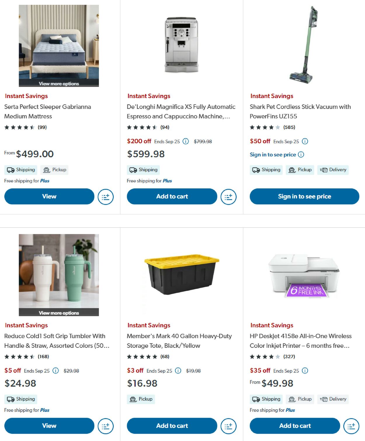 Catalogue Sam's Club from 09/14/2023