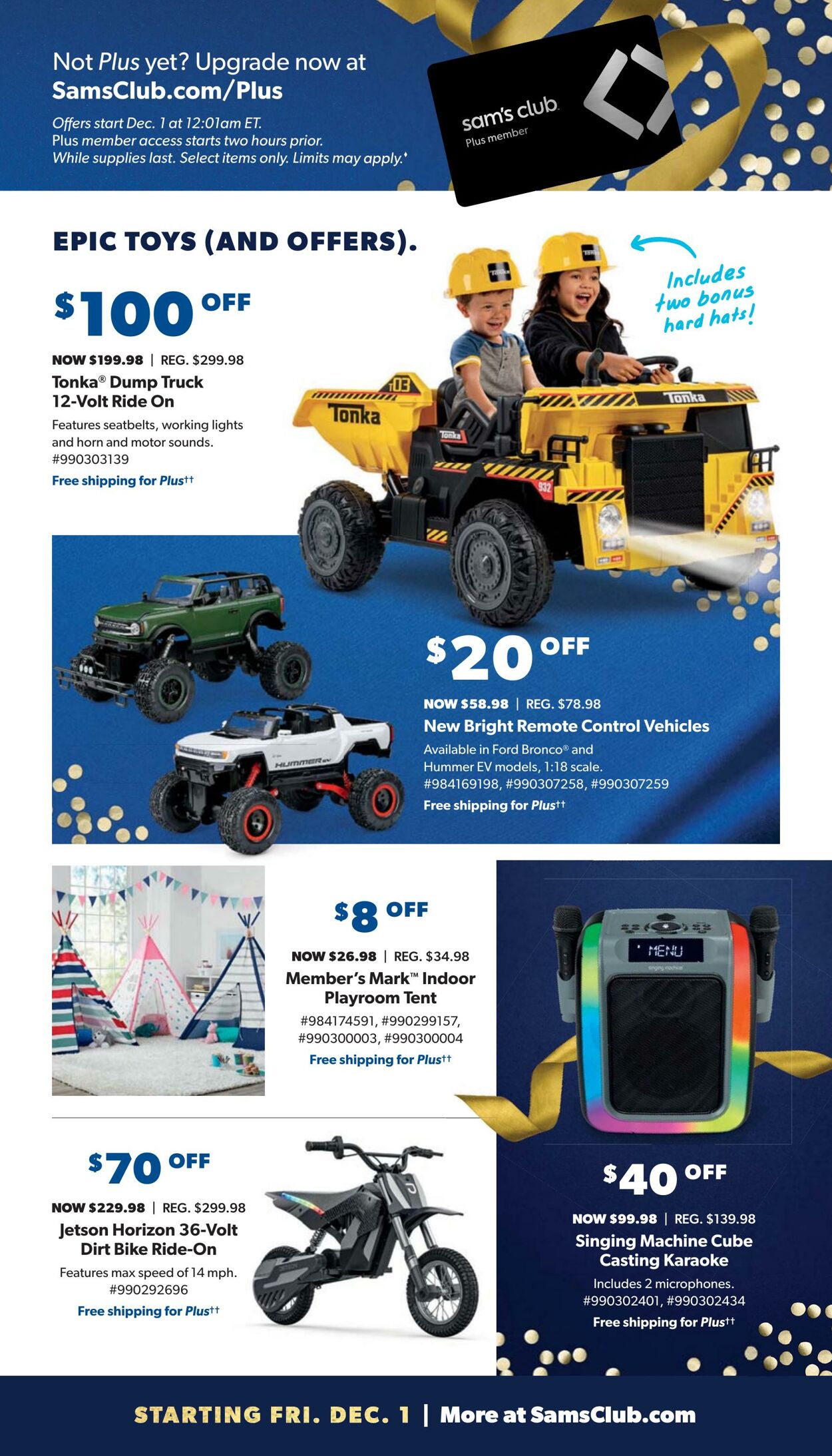 Catalogue Sam's Club from 11/26/2023