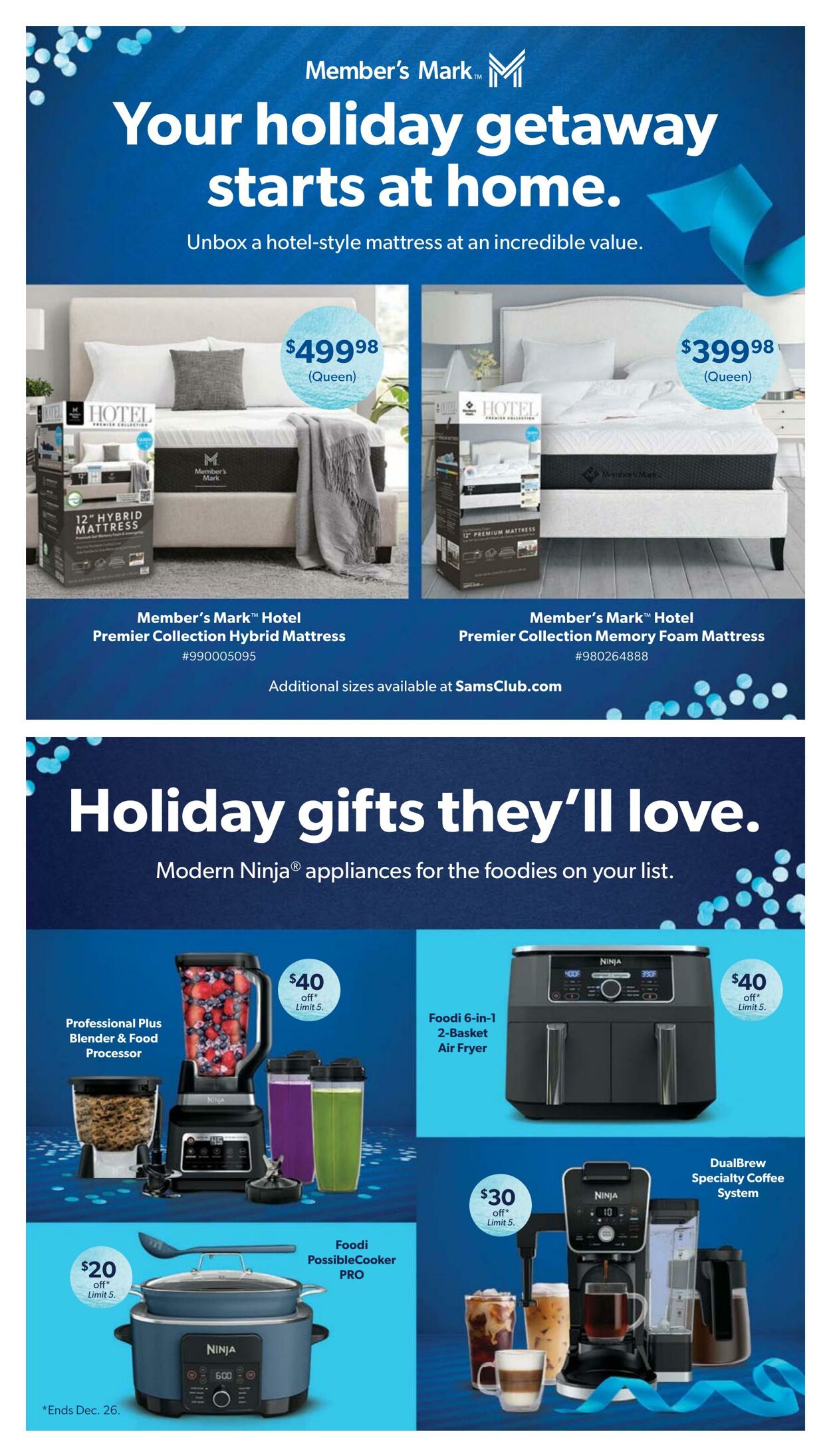 Catalogue Sam's Club from 11/26/2023