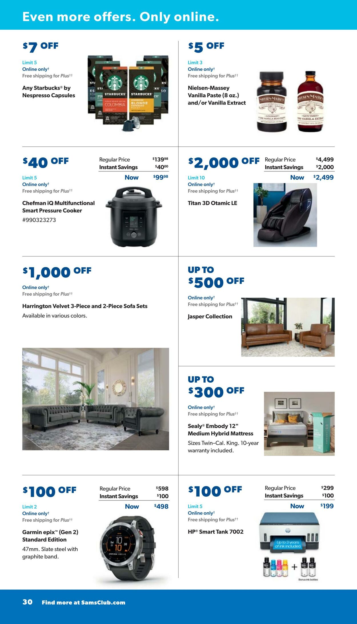 Catalogue Sam's Club from 11/26/2023