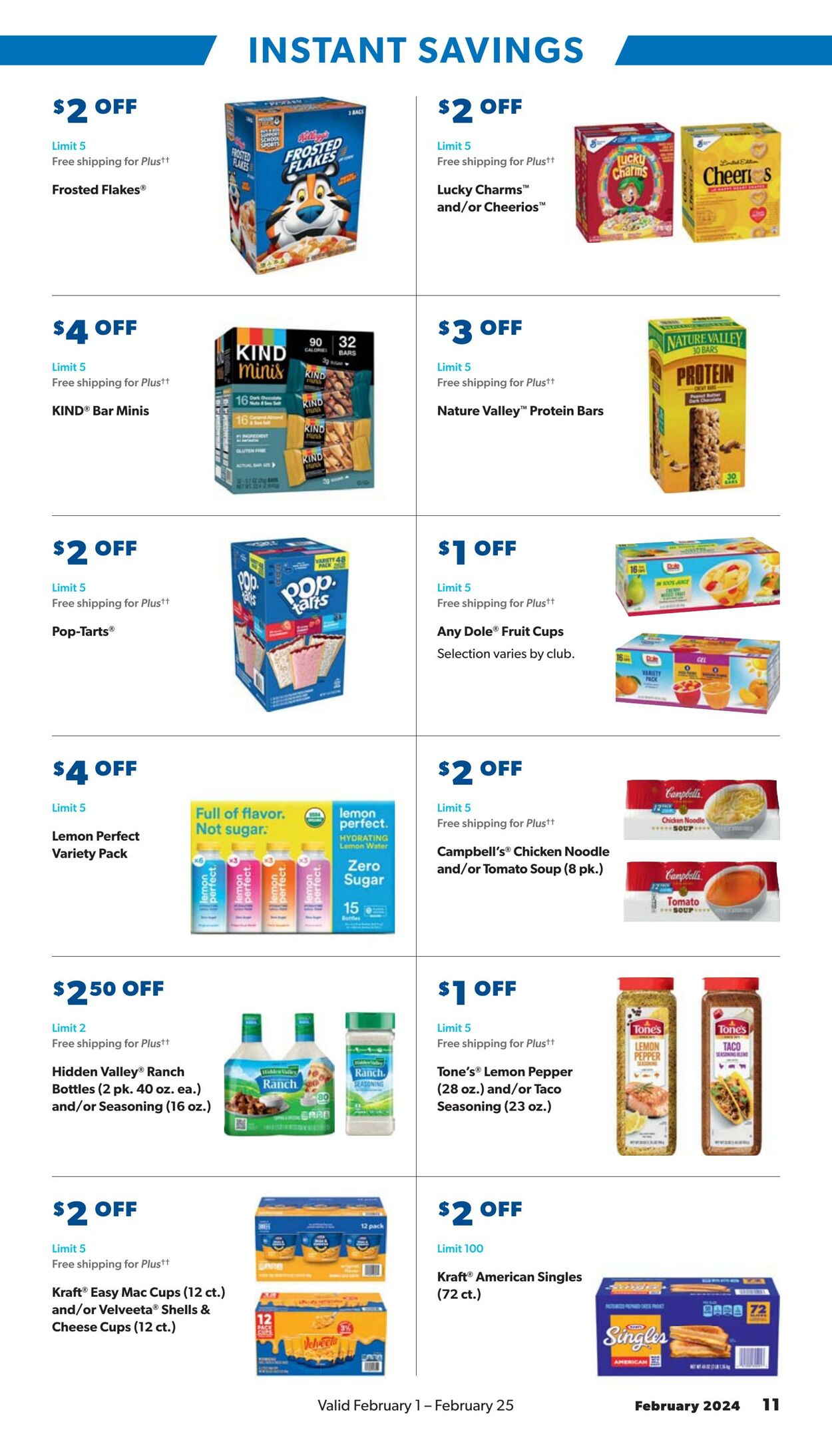 Catalogue Sam's Club from 02/01/2024