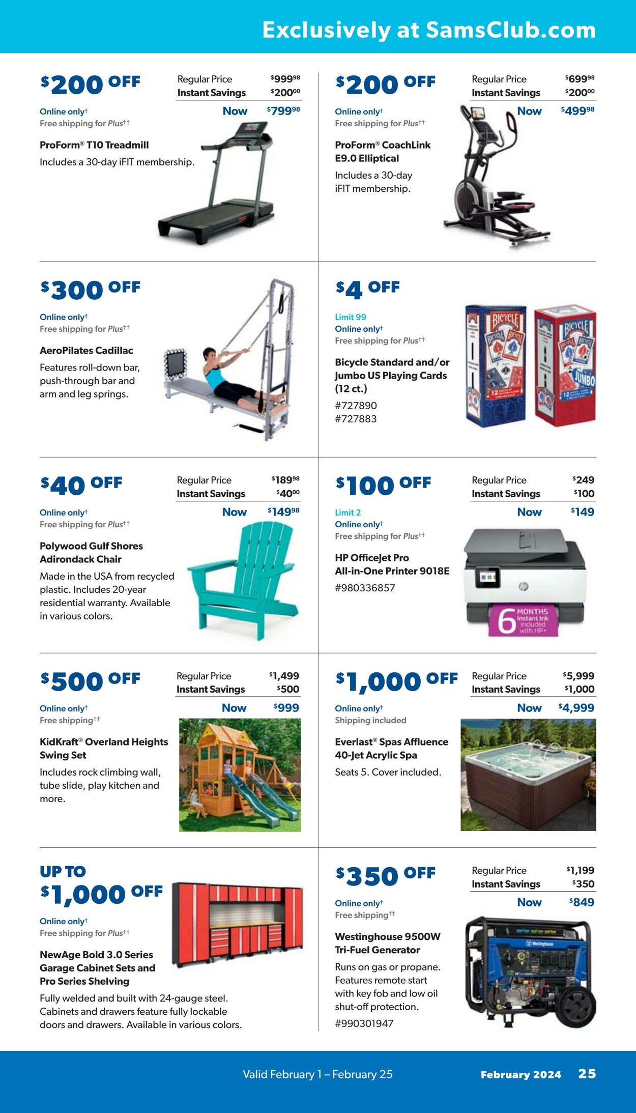 Catalogue Sam's Club from 02/01/2024